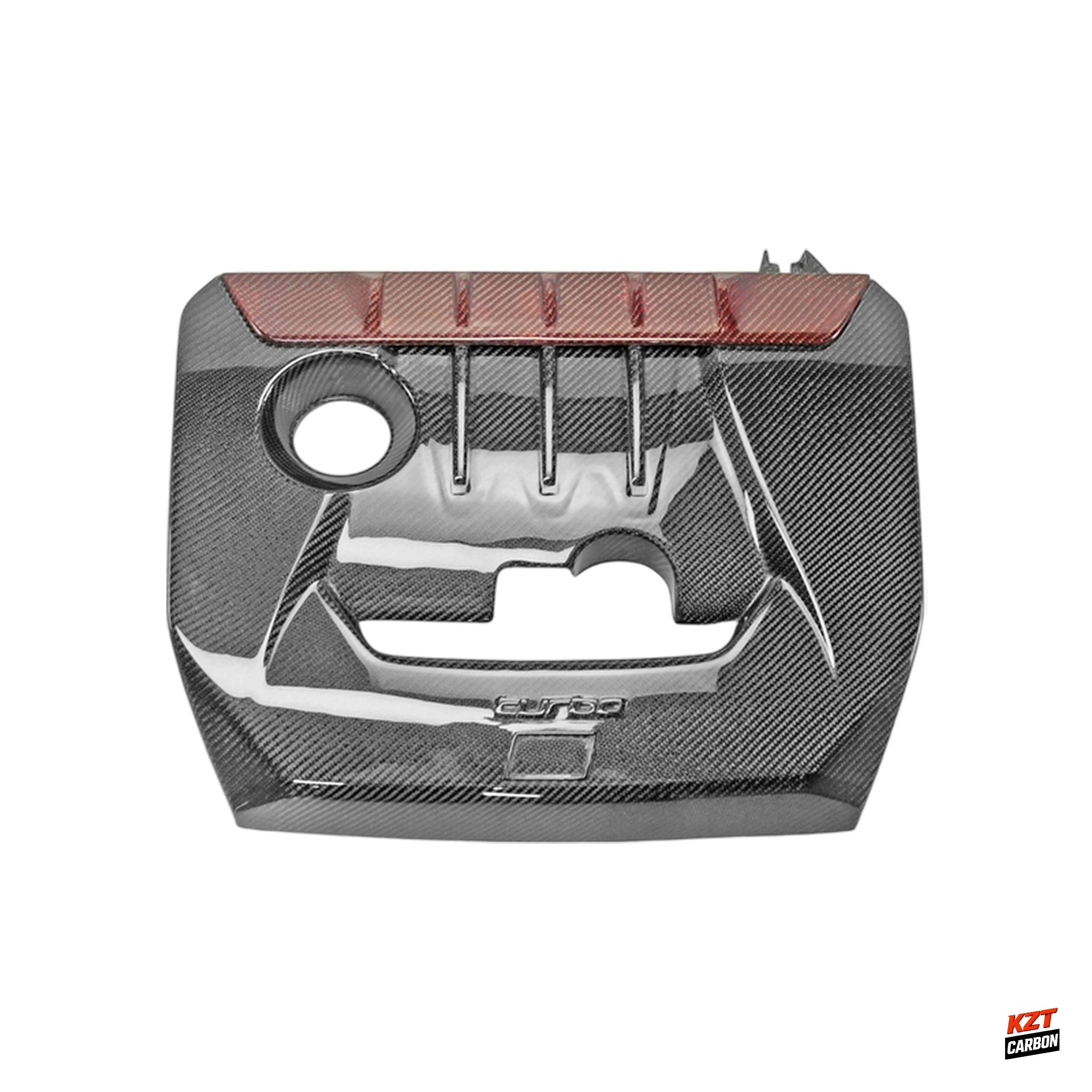 For Toyota 23-25 GR Corolla Circuit Edition Black/Red Carbon OE Engine Cover