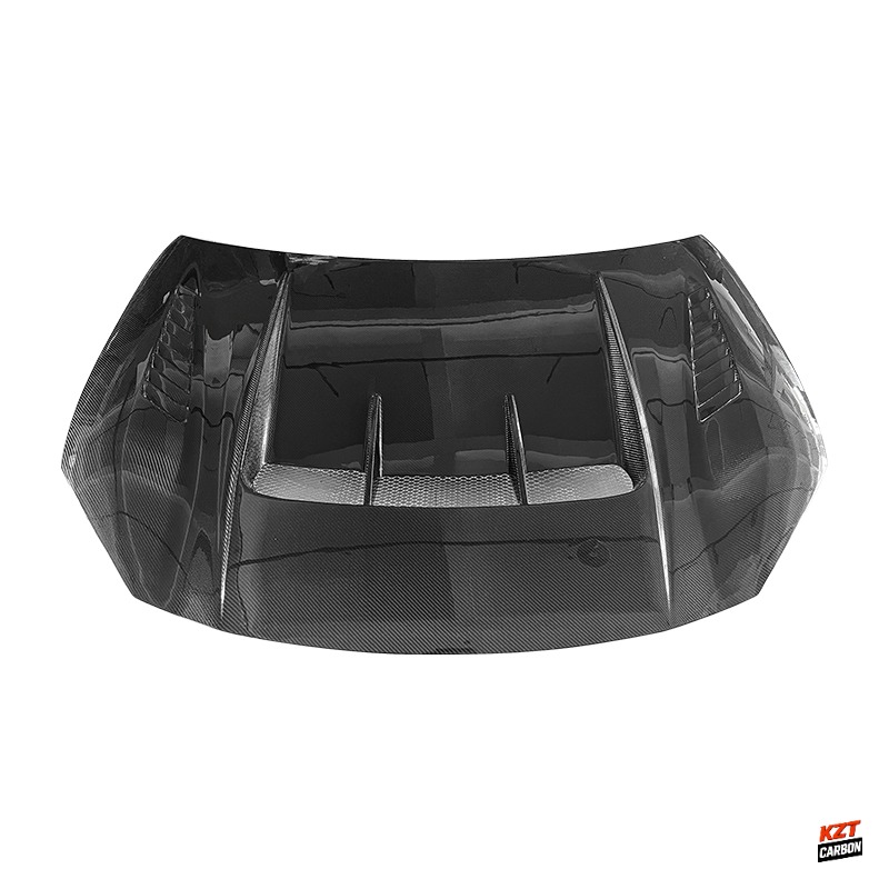 For Toyota GR86 ZN8 BRZ ZD8 21-24 2Dr Carbon KZL Style Front Vented Cooling Hood