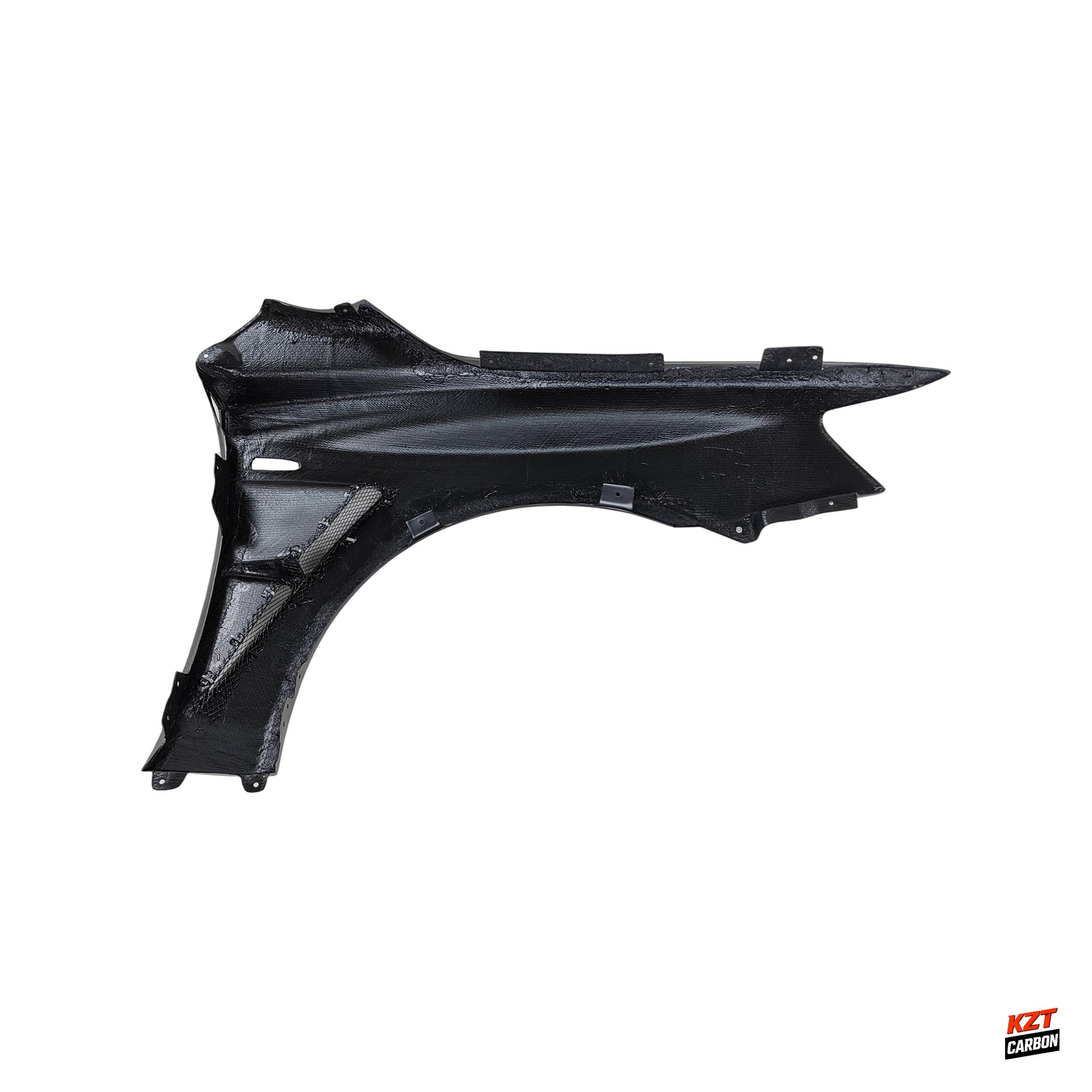 For Mitsubishi EVO 10 VRS Style Ultimate Front Fender With Appron +8mm Carbon