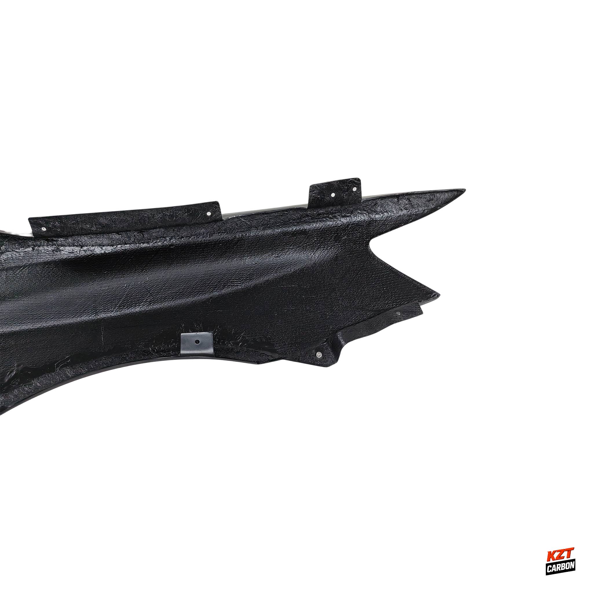 For Mitsubishi EVO 10 VRS Style Ultimate Front Fender With Appron +8mm Carbon