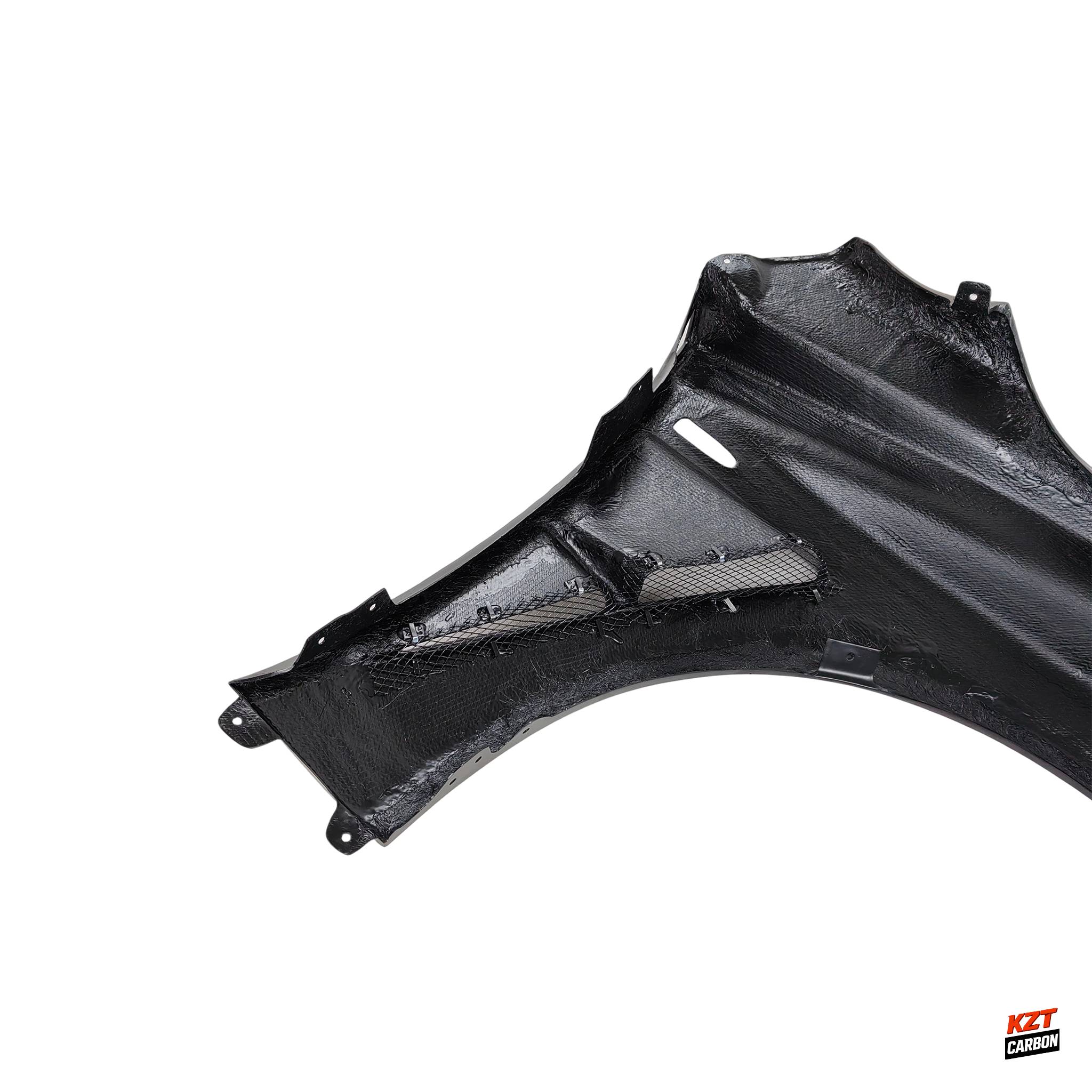 For Mitsubishi EVO 10 VRS Style Ultimate Front Fender With Appron +8mm Carbon