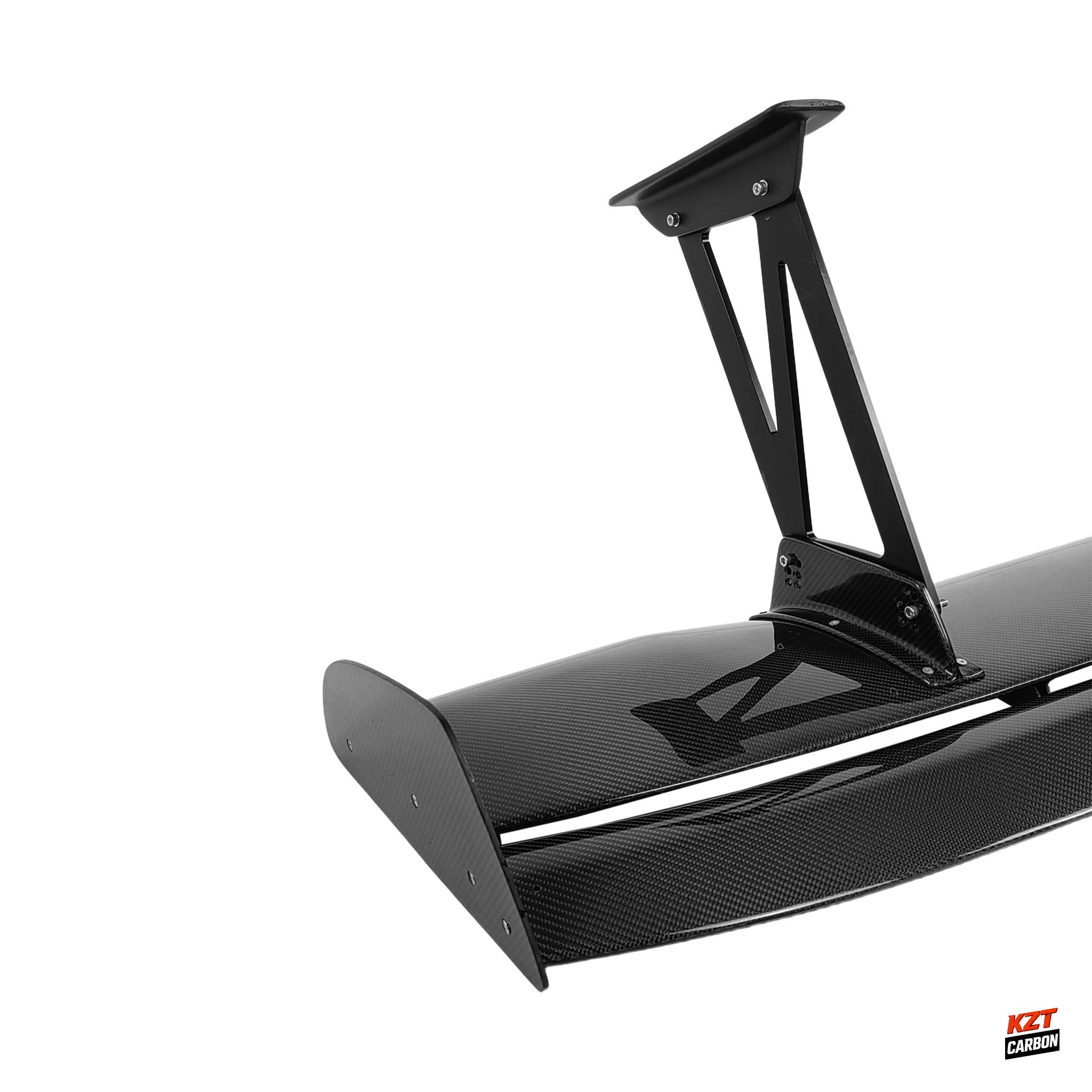For Skyline R34 GTR GTT VC Type Carbon Fiber GT Spoiler Wing 1600mm 39mm Height
