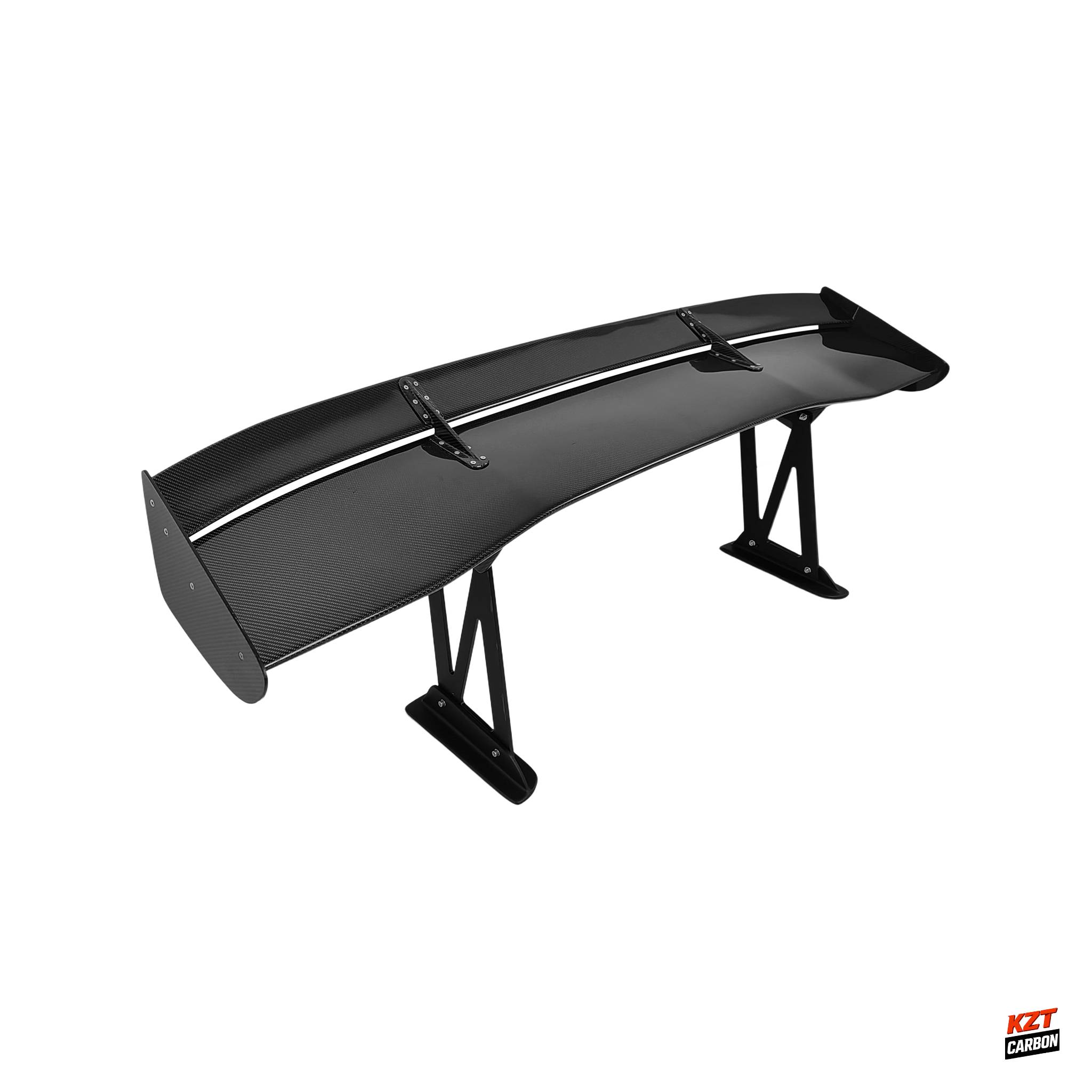 For Skyline R34 GTR GTT VC Type Carbon Fiber GT Spoiler Wing 1600mm 39mm Height