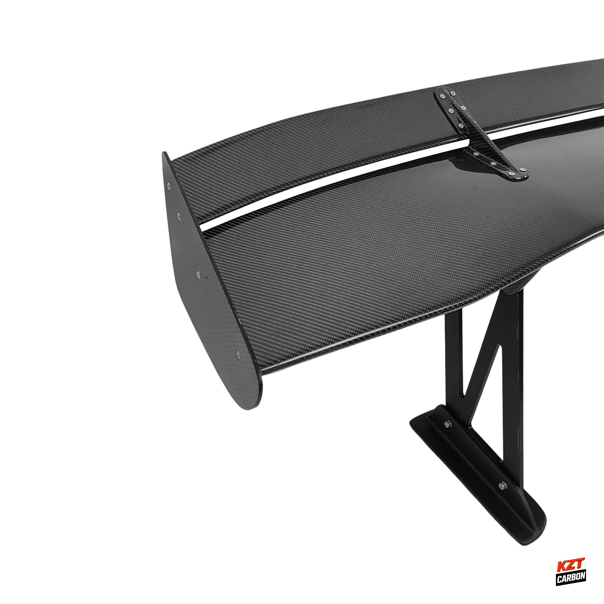 For Skyline R34 GTR GTT VC Type Carbon Fiber GT Spoiler Wing 1600mm 39mm Height