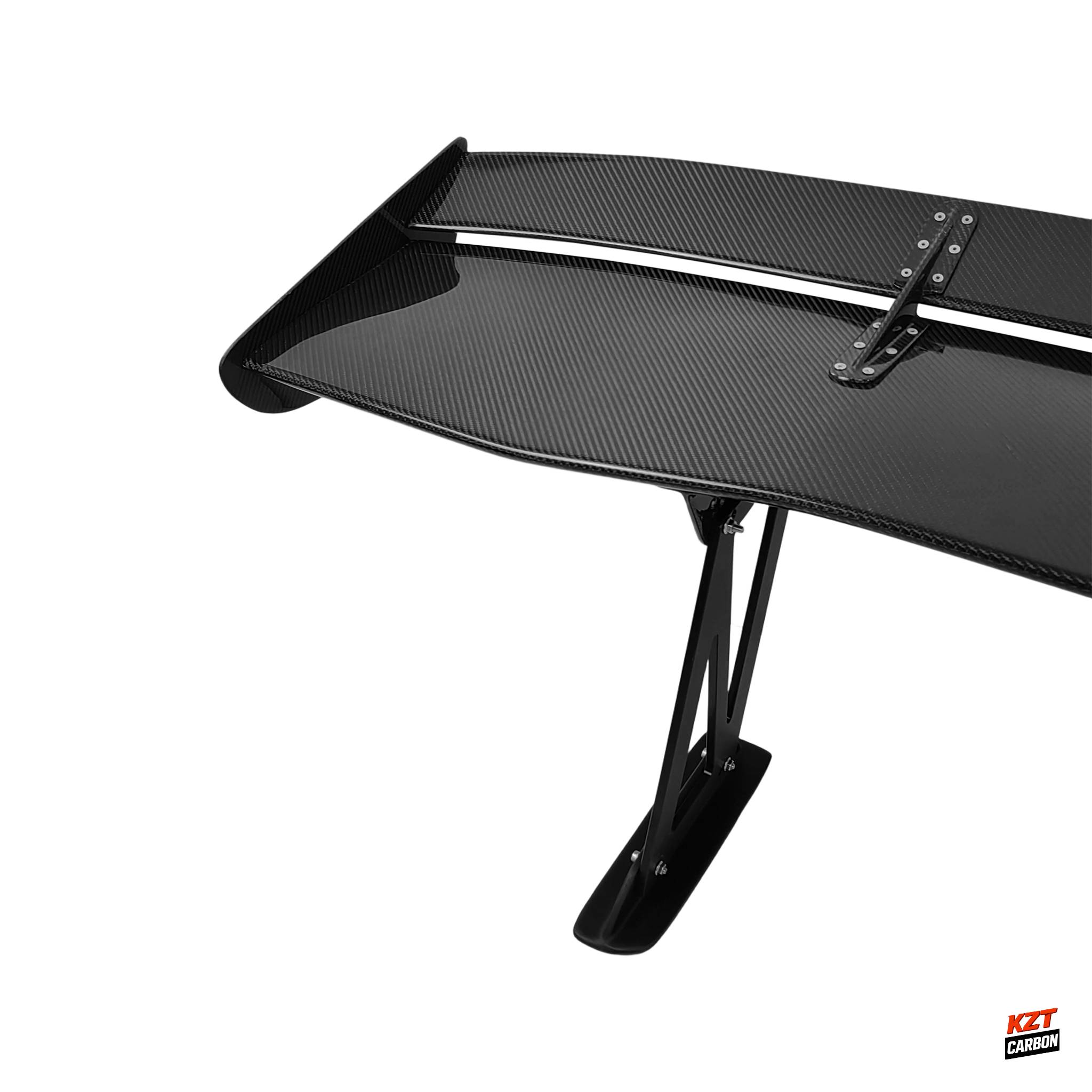 For Skyline R34 GTR GTT VC Type Carbon Fiber GT Spoiler Wing 1600mm 39mm Height