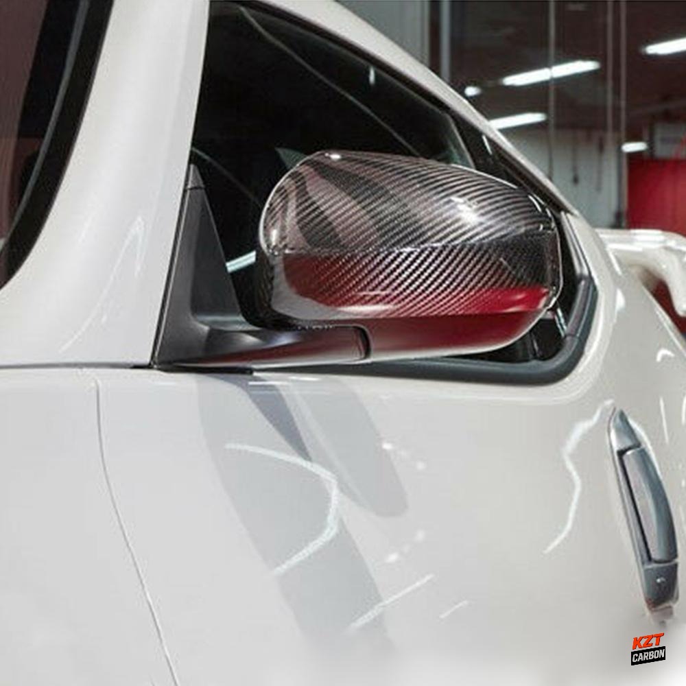 For Nissan Fairlady Z Z34 370Z Coupe 09-20 Dry Carbon Side Rear Mirror Covers