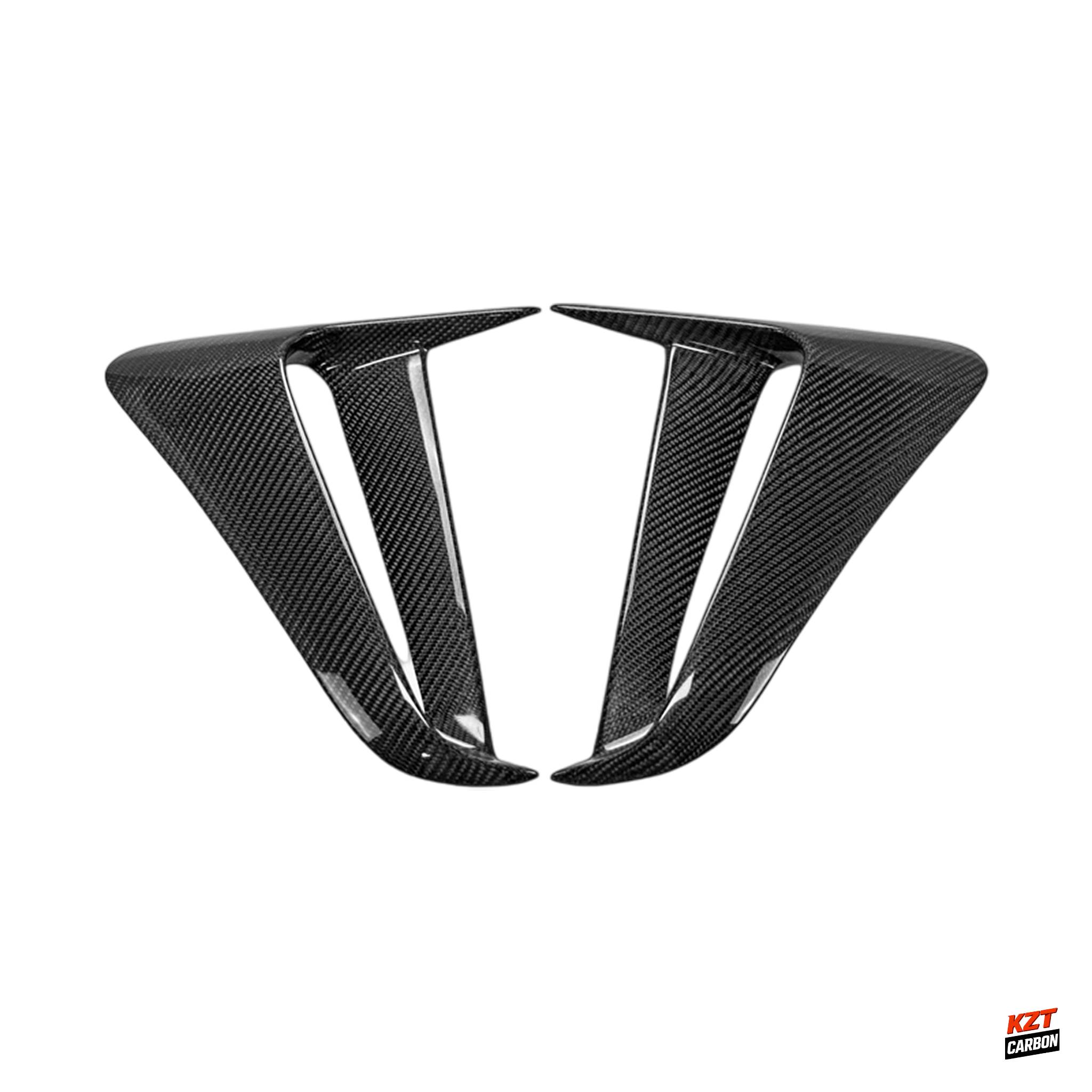 For Toyota 23-25 GR Corolla Carbon EV Type Front Bumper Side Fender Vents Cover