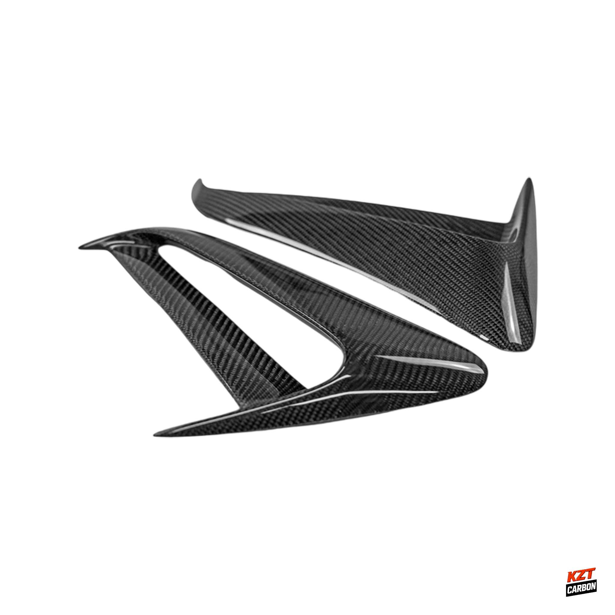For Toyota 23-25 GR Corolla Carbon EV Type Front Bumper Side Fender Vents Cover