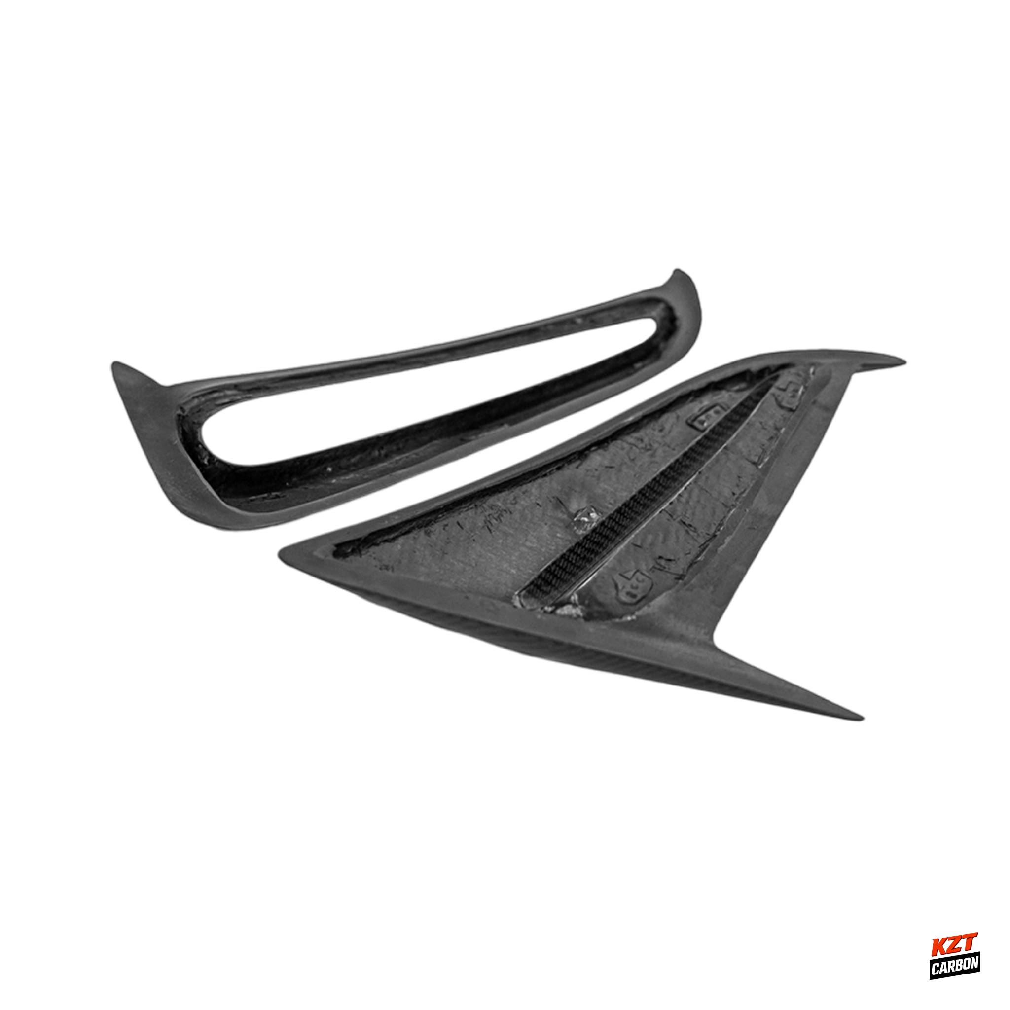 For Toyota 23-25 GR Corolla Carbon EV Type Front Bumper Side Fender Vents Cover