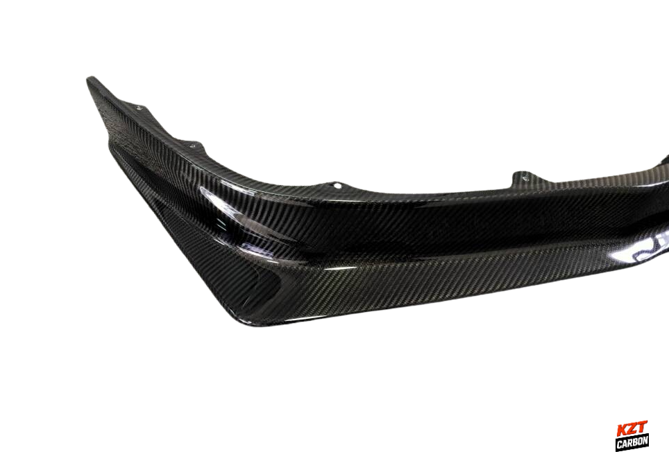 For Nissan GTR R35 DBA 12-16 Only Carbon Fiber K Style Front Bumper Lip