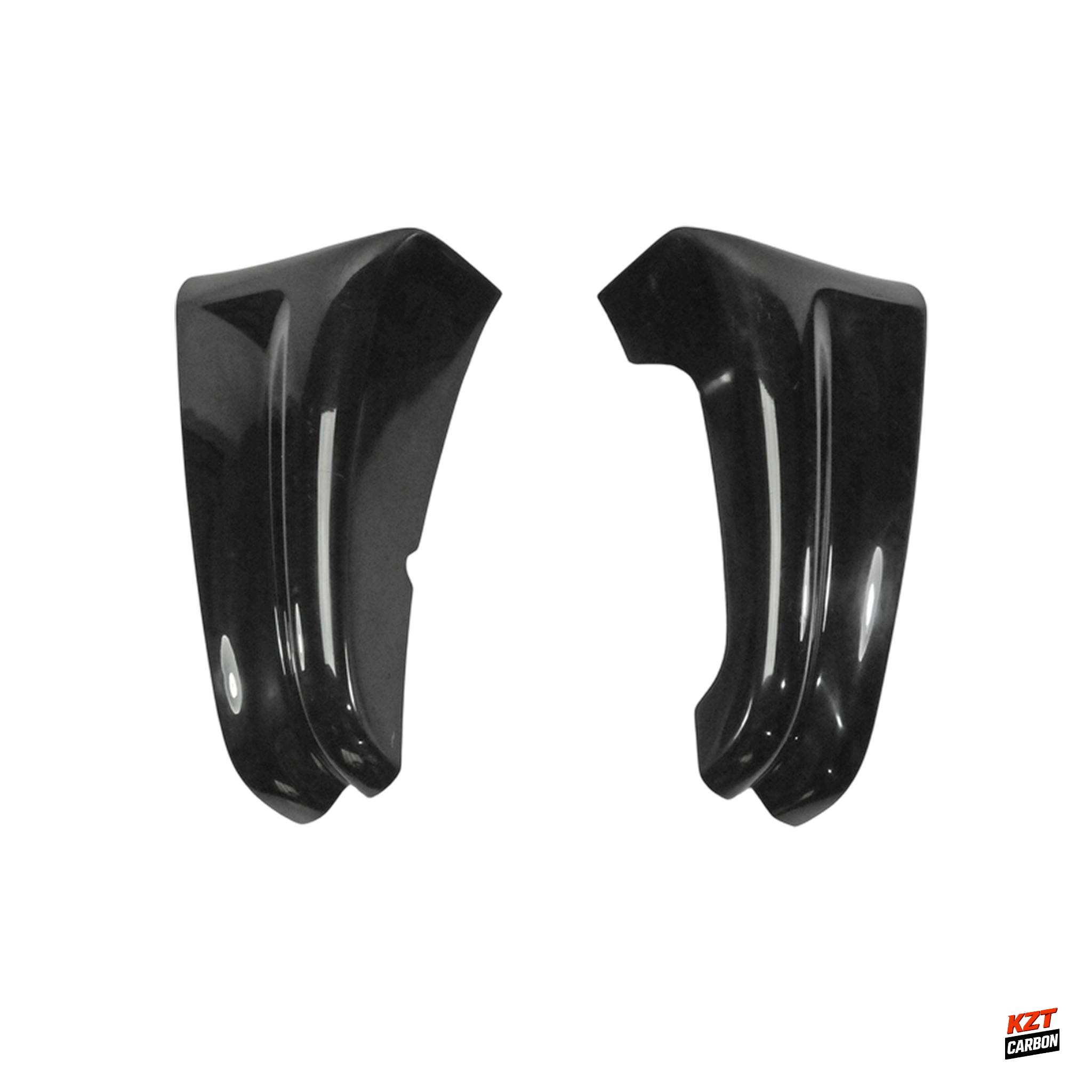 For Mazda RX-7 FC FC3S 85-97 RE Style Fiberglass Unpaint  Rear Bumper Spats Pair