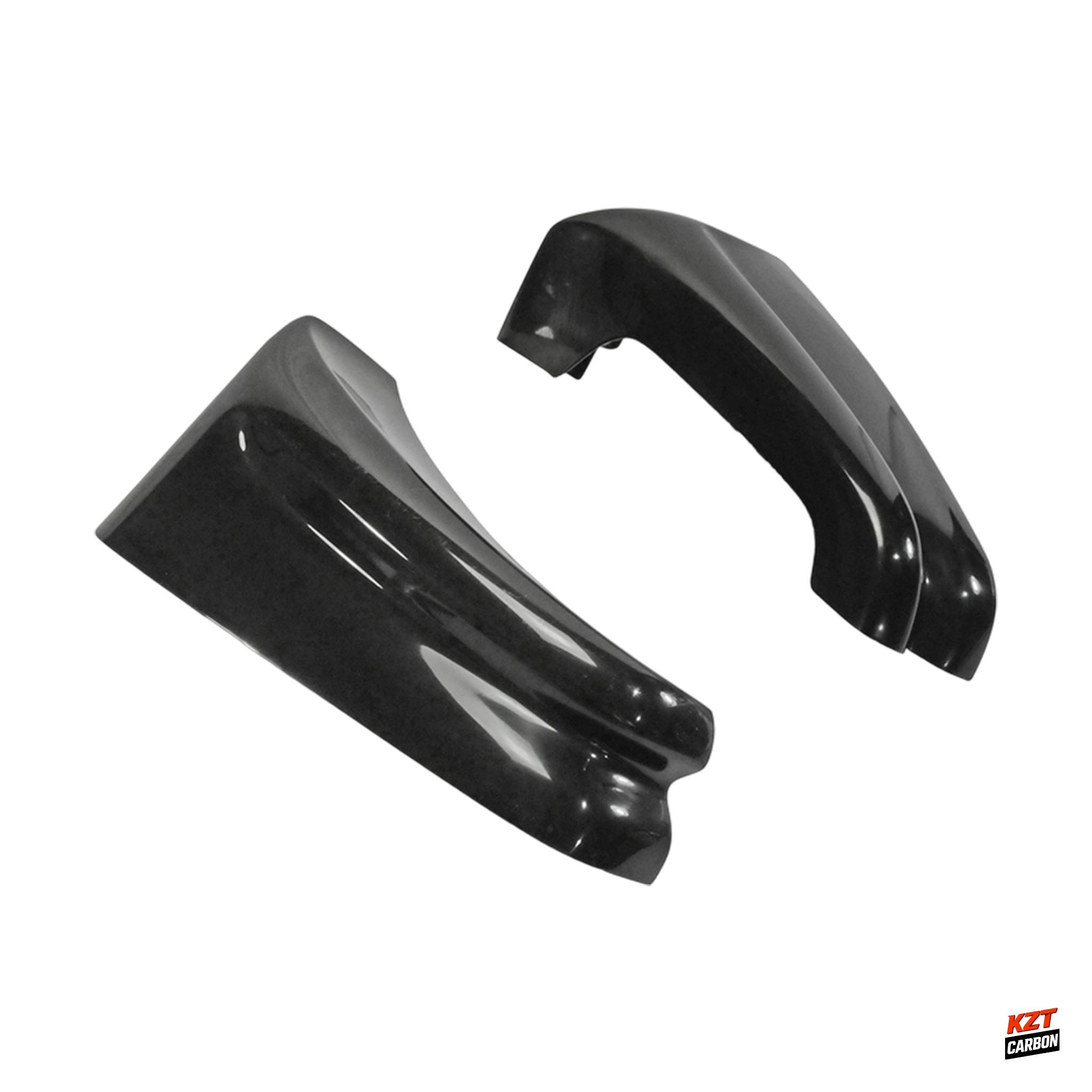 For Mazda RX-7 FC FC3S 85-97 RE Style Fiberglass Unpaint  Rear Bumper Spats Pair