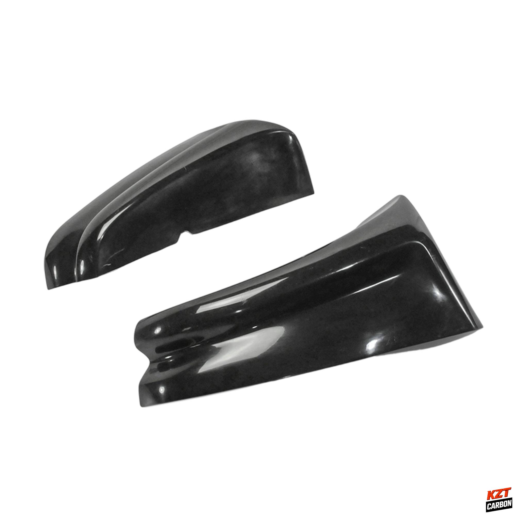 For Mazda RX-7 FC FC3S 85-97 RE Style Fiberglass Unpaint  Rear Bumper Spats Pair