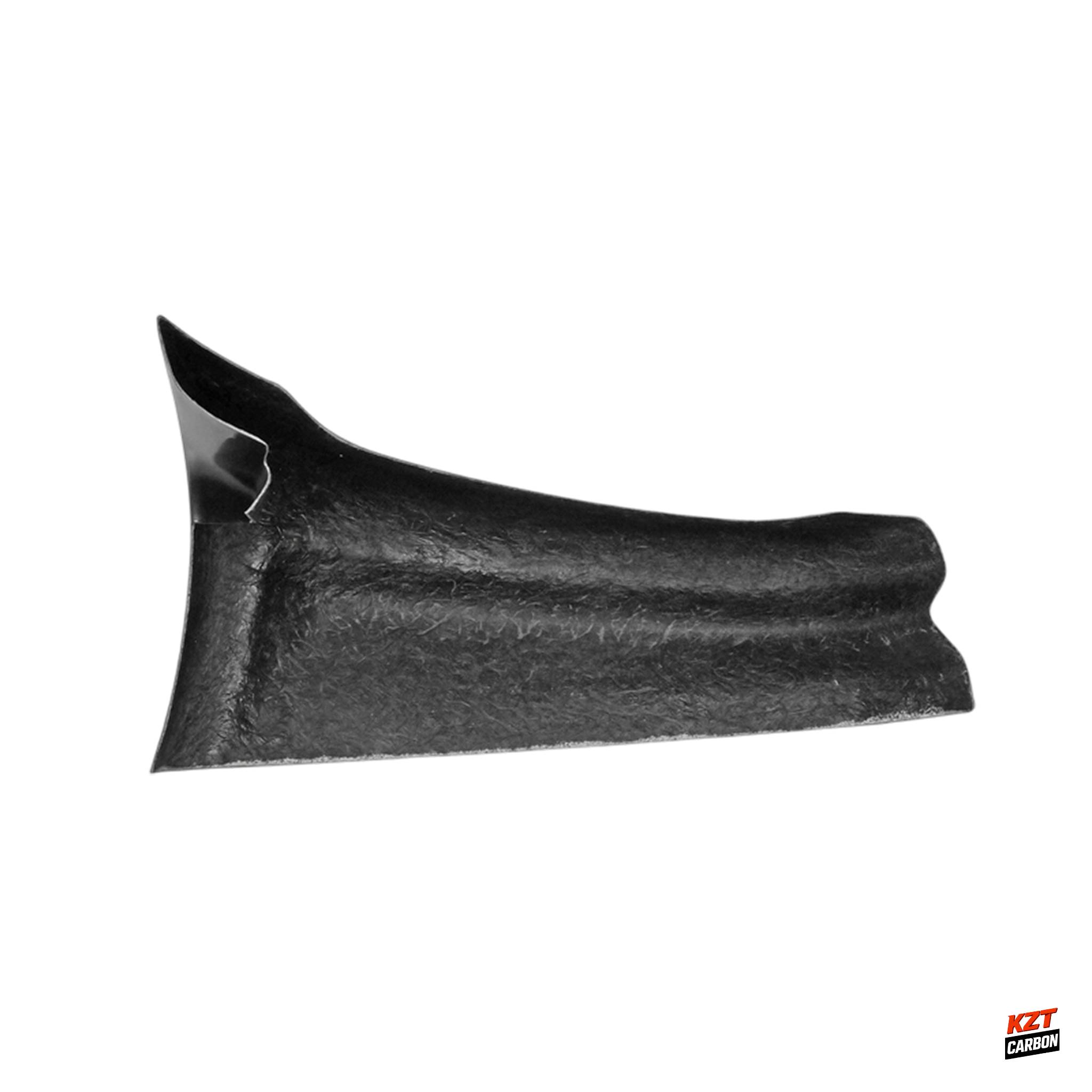 For Mazda RX-7 FC FC3S 85-97 RE Style Fiberglass Unpaint  Rear Bumper Spats Pair