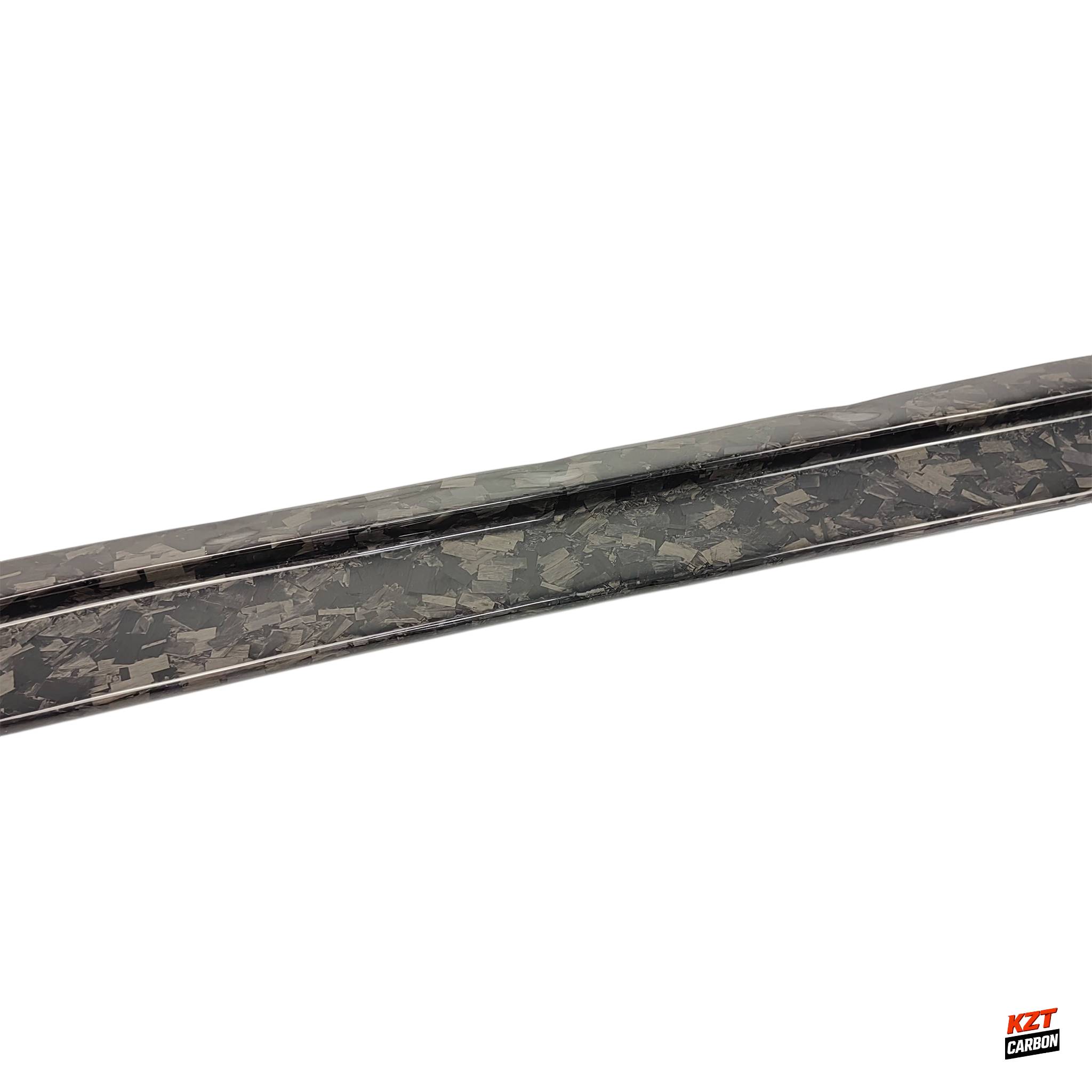 For Mazda RX7 FD 91-02 FED Style Forged Carbon Side Skirt Add On Exetension Pair