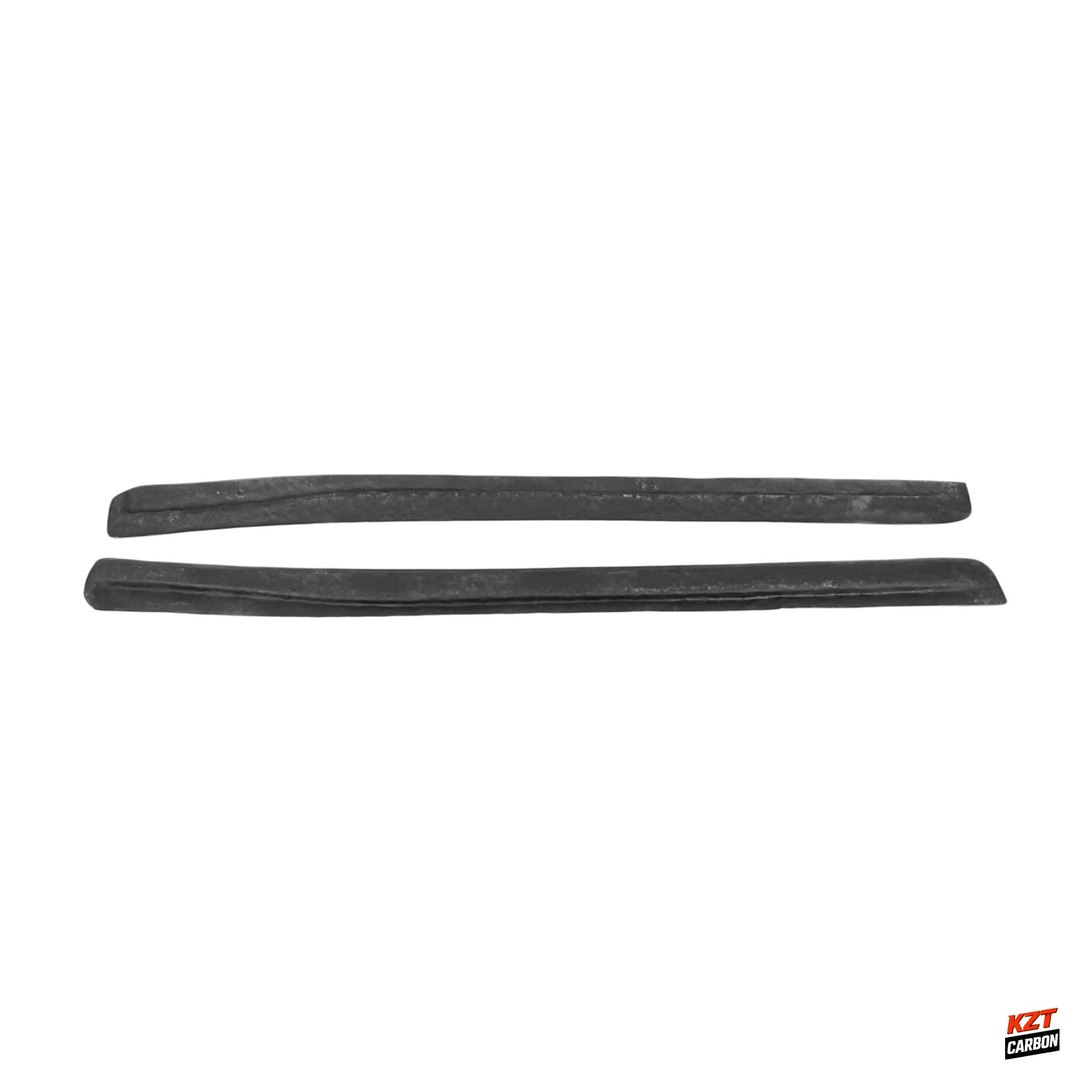 For Mazda RX7 FD 91-02 FED Style Forged Carbon Side Skirt Add On Exetension Pair