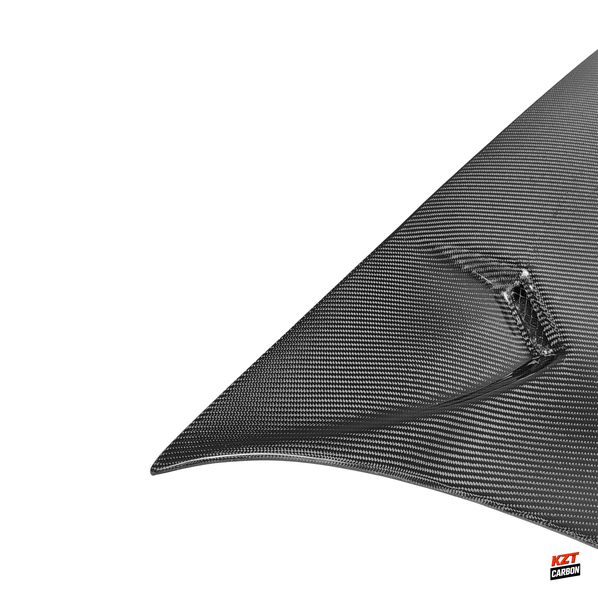 For Mazda RX7 FD3S FD RE Style Carbon Fiber Front Hood With Underside Raintray