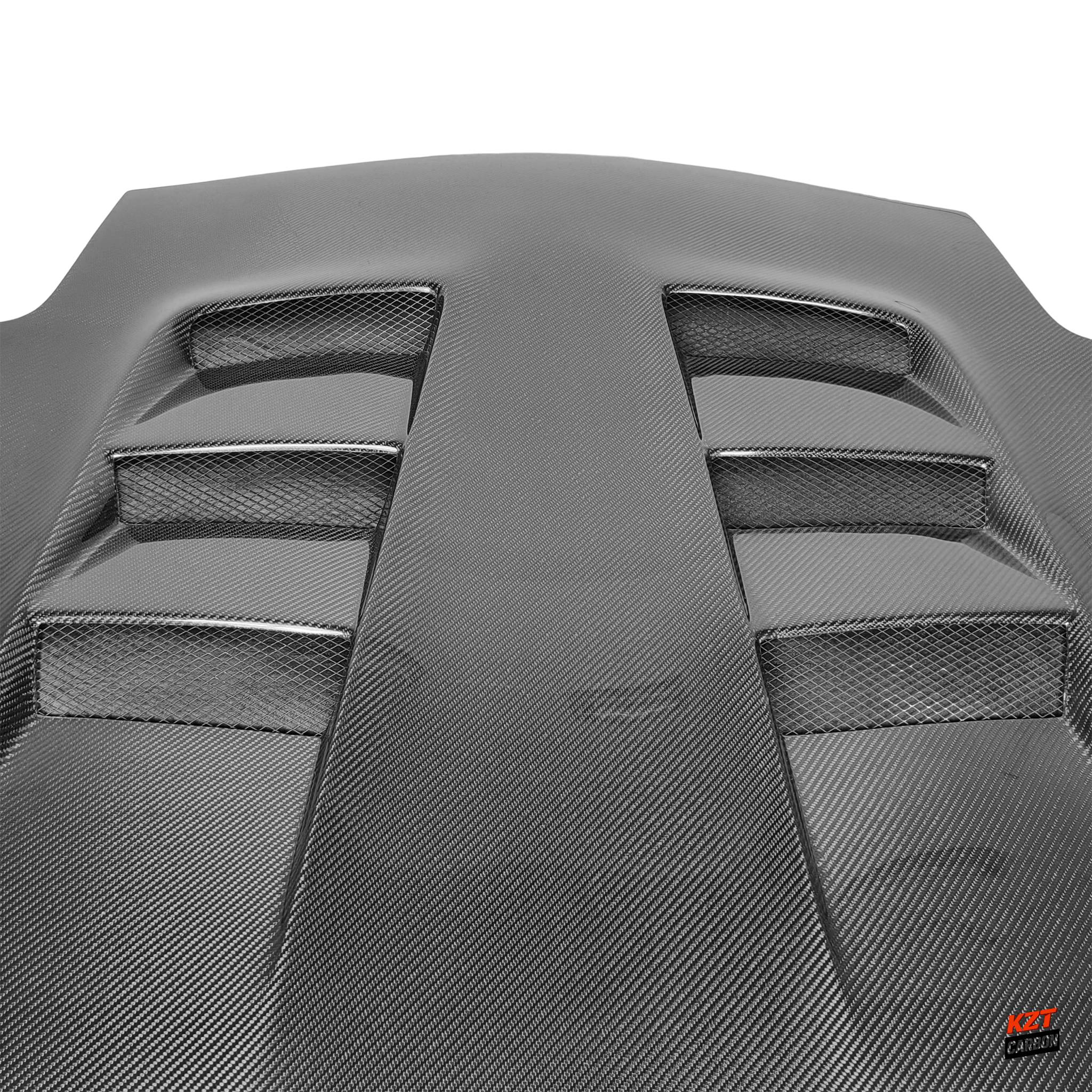 For Mazda RX7 FD3S FD RE Style Carbon Fiber Front Hood With Underside Raintray