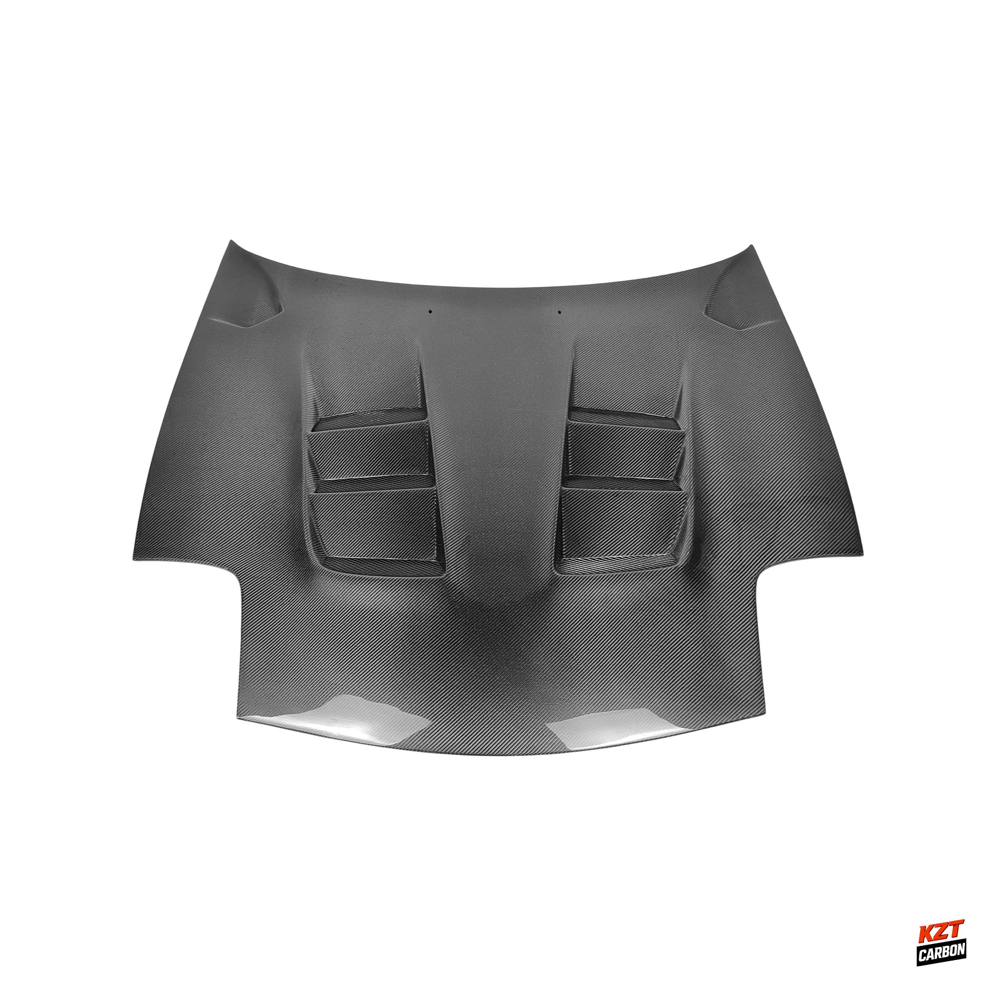 For Mazda RX7 FD3S FD RE Style Carbon Fiber Front Hood With Underside Raintray