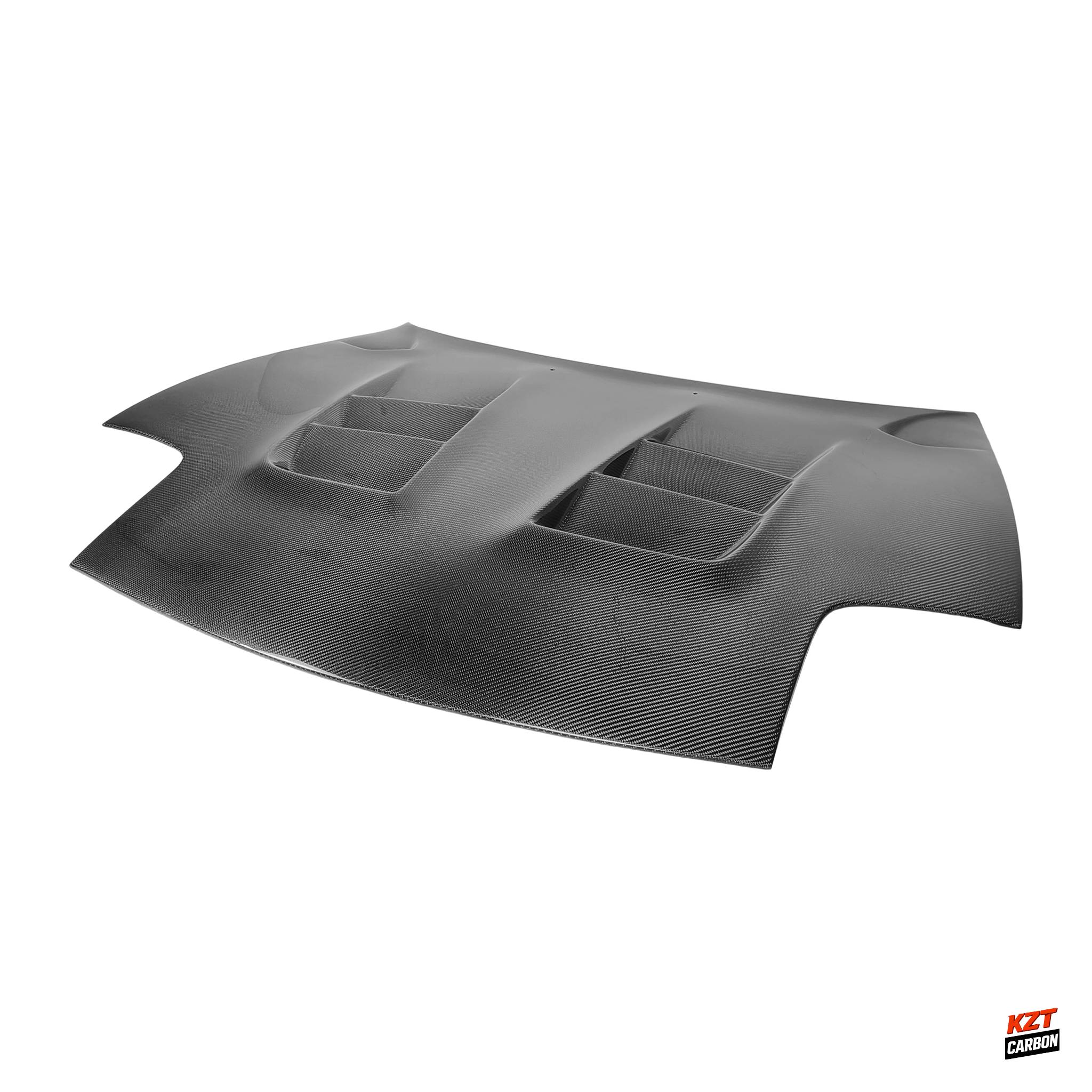 For Mazda RX7 FD3S FD RE Style Carbon Fiber Front Hood With Underside Raintray