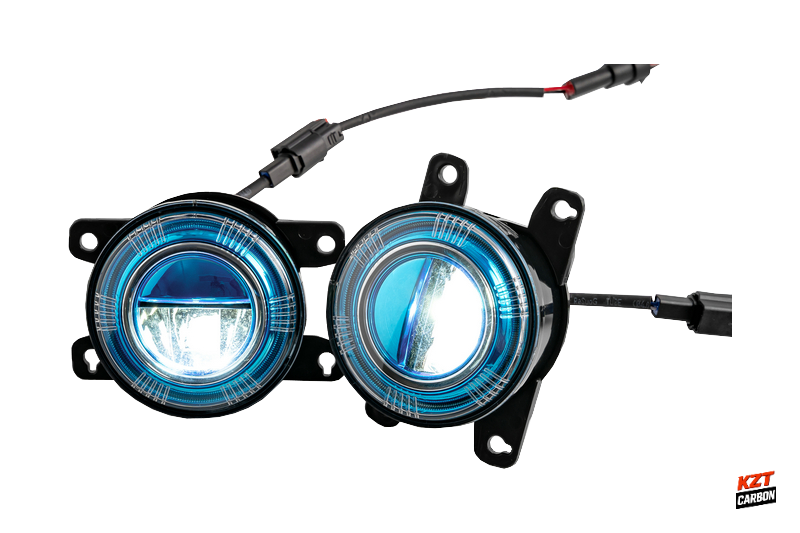For Honda Civic 10th FC FK7 FK8 16-21 ABS Modified Front Bumper Fog Light White