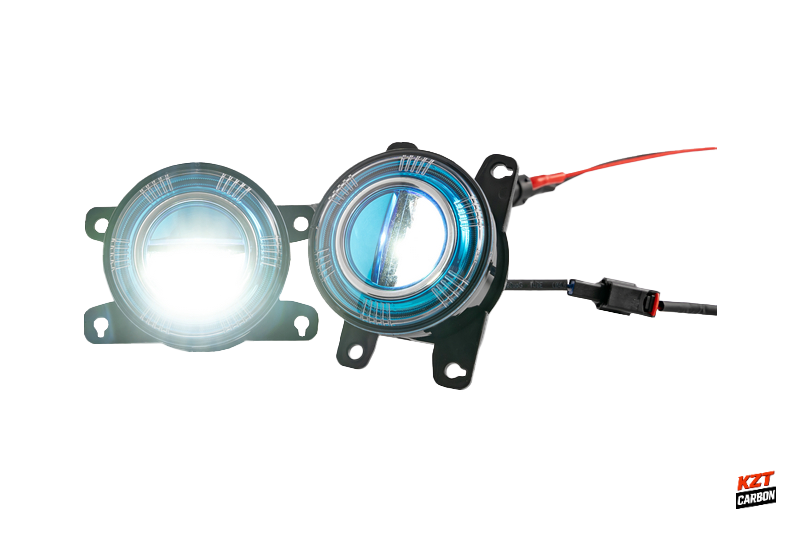 For Honda Civic 10th FC FK7 FK8 16-21 ABS Modified Front Bumper Fog Light White