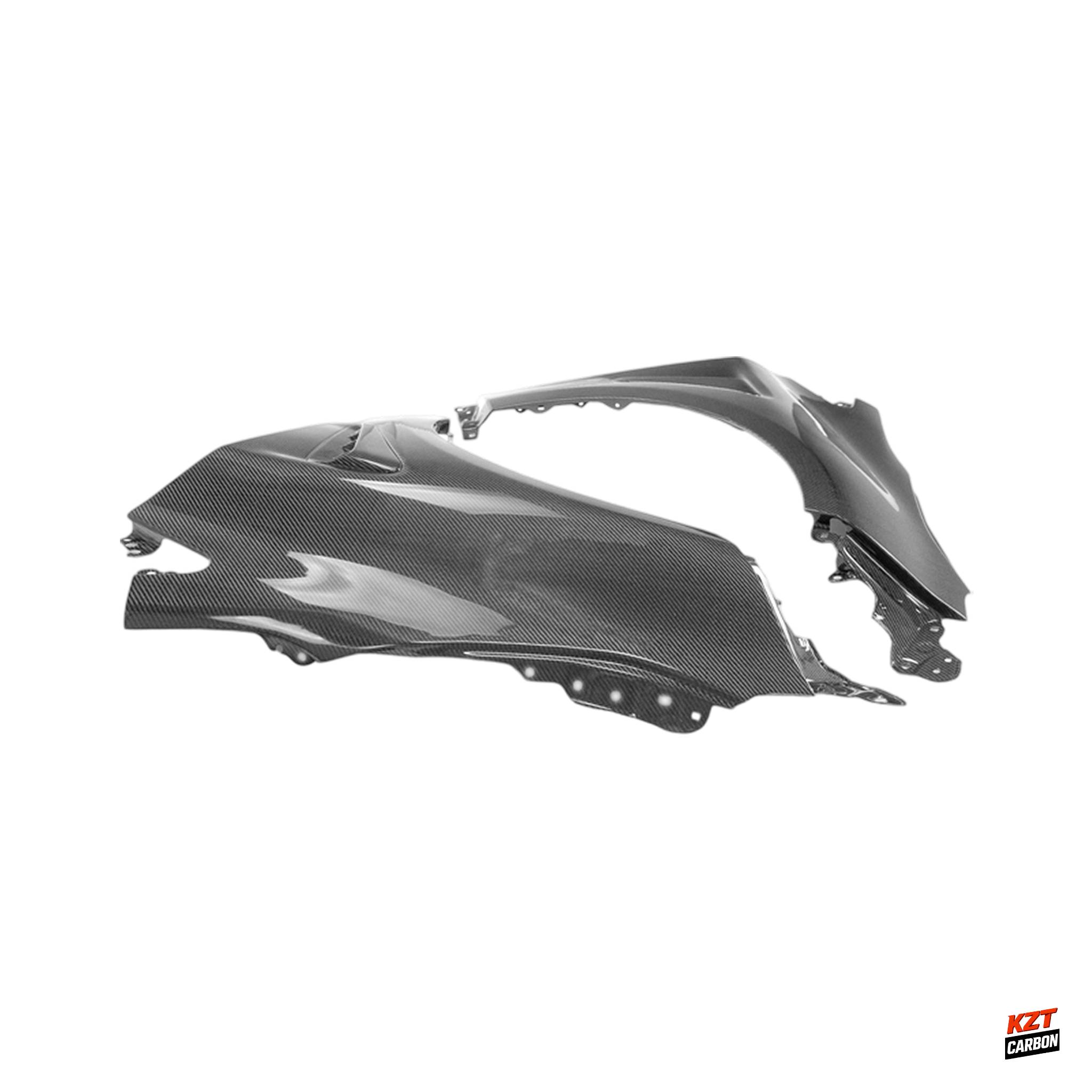 For Toyota 23-25 GR Corolla Dry Carbon OE Style Front Bumper Side Fender Pair
