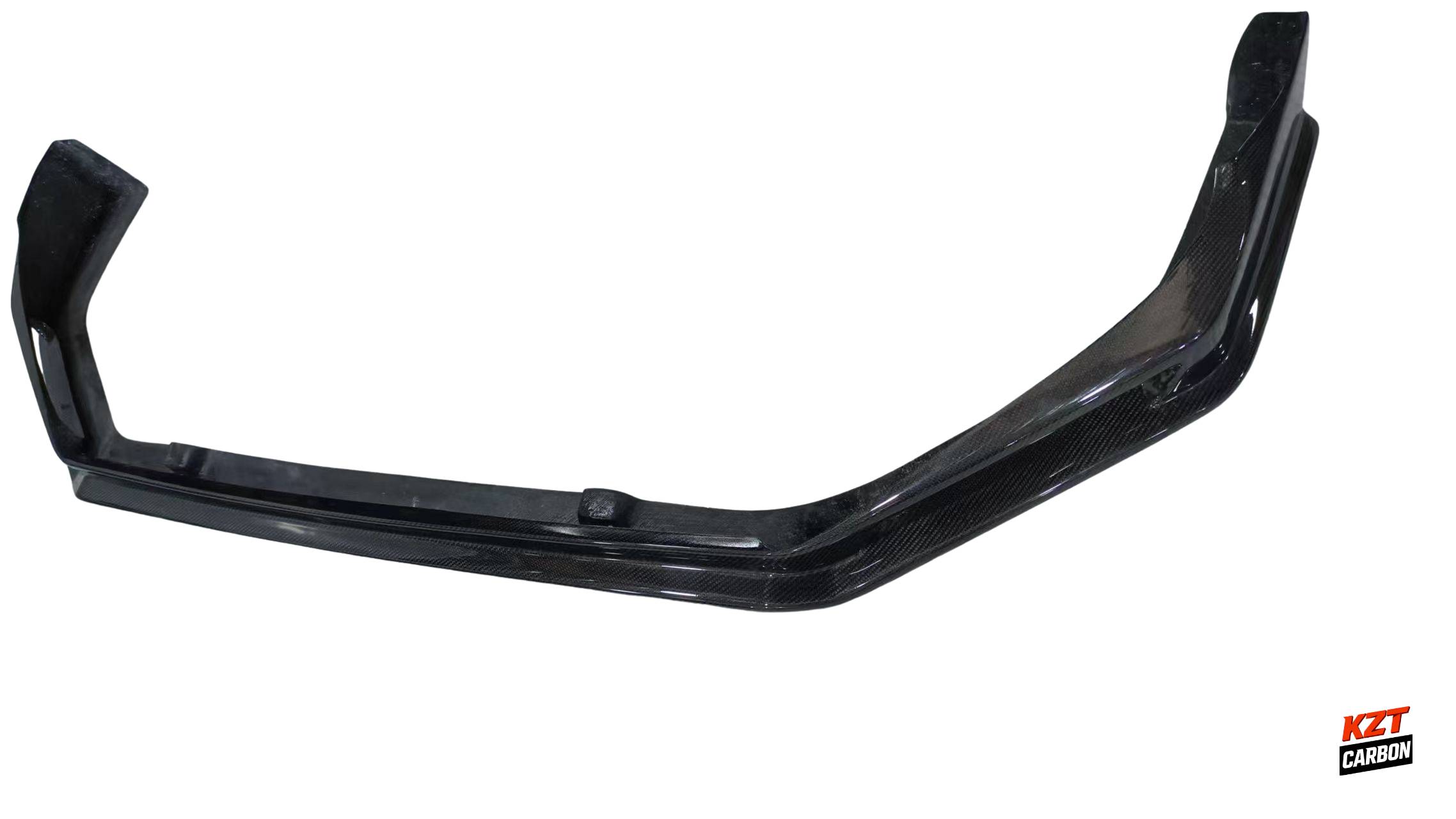 For Honda Civic Type R FL5 23-26 Carbon M Type Front Bumper Lip With Side Vents
