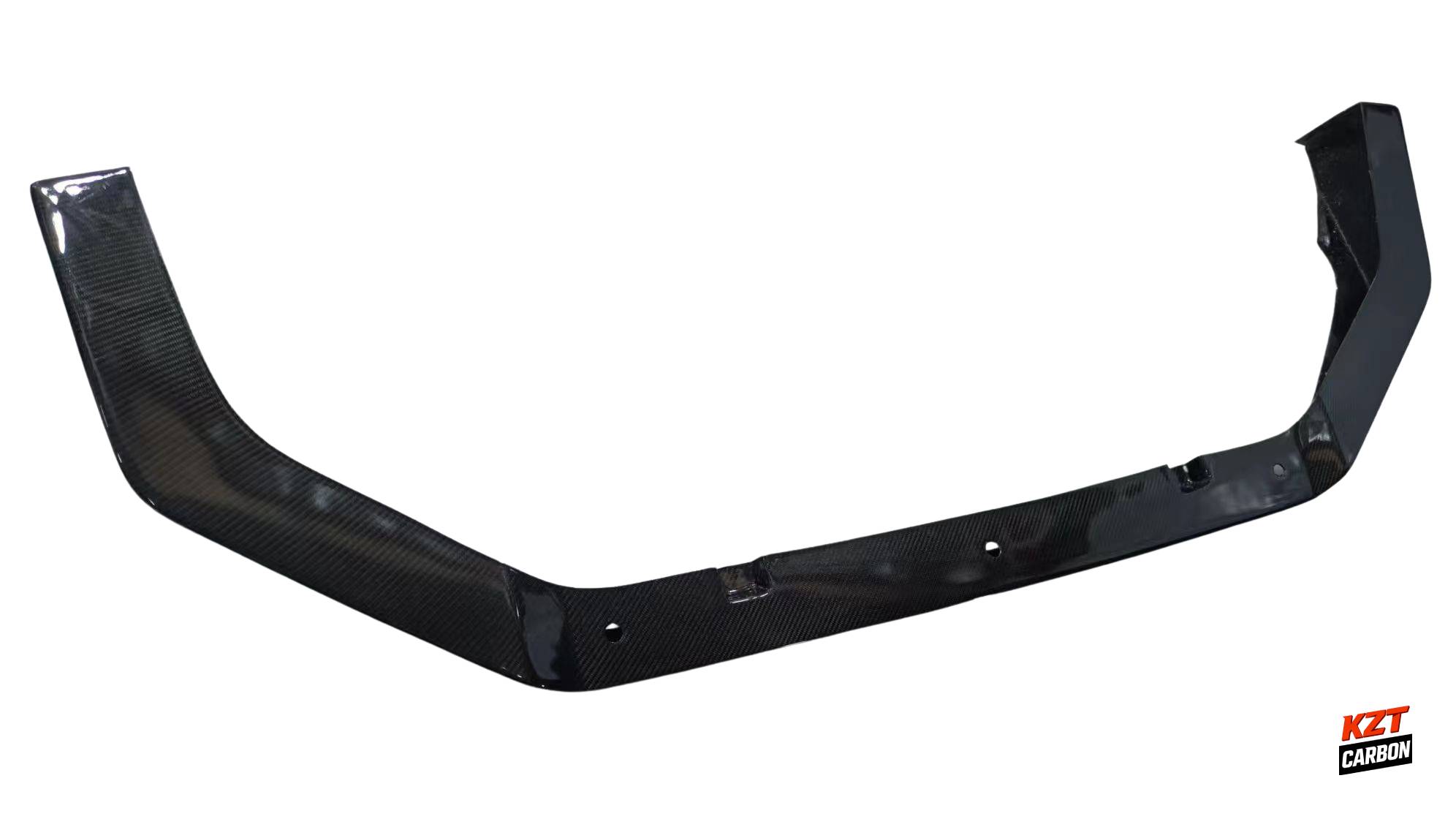 For Honda Civic Type R FL5 23-26 Carbon M Type Front Bumper Lip With Side Vents