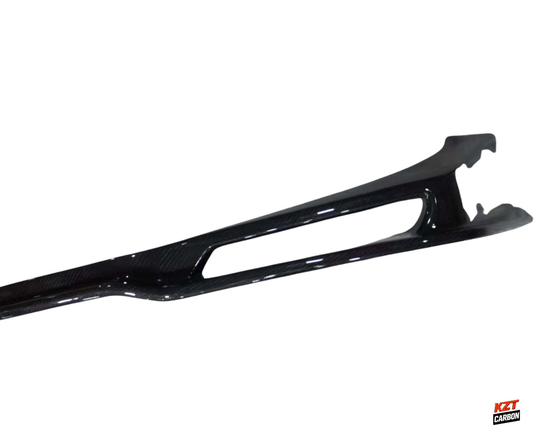 For Honda Civic Type R FL5 23-26 Carbon M Type Front Bumper Lip With Side Vents