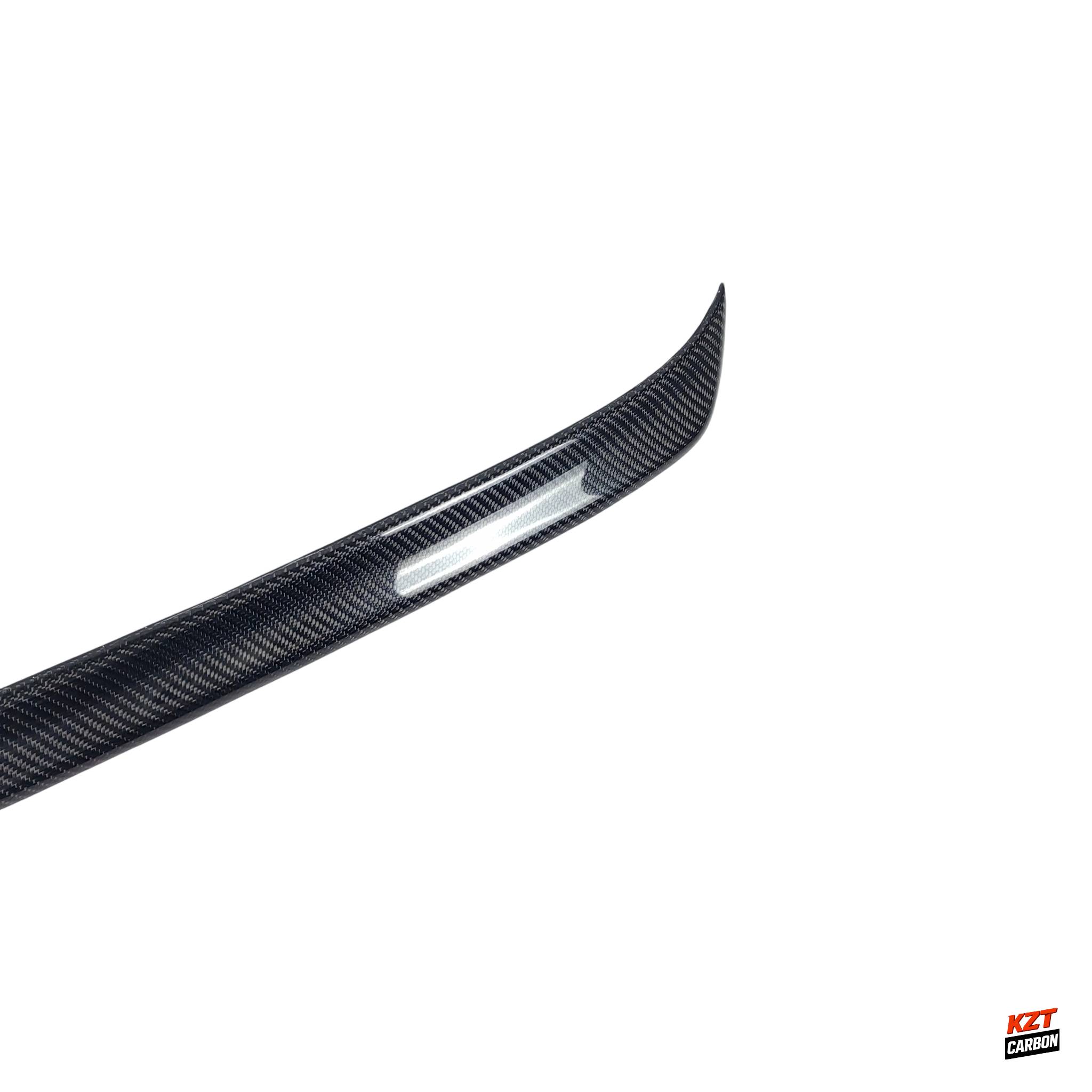For Mitsubishi Evolution EVO 10 Carbon Fiber VTX Gurney Flap Rear Wing Lip