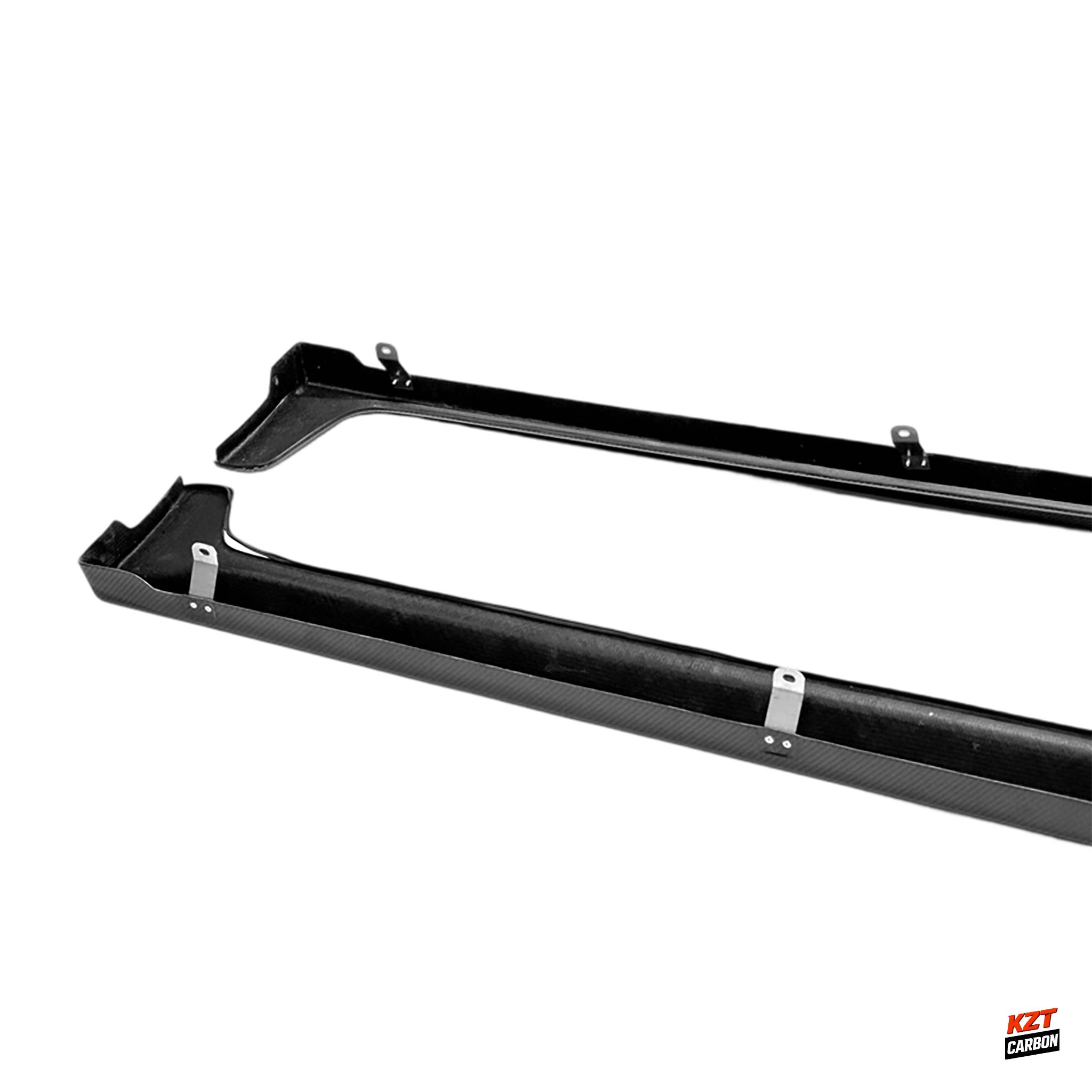 For Honda Civic Type R FL5 23-24 Carbon MUG Style Side Skirts Extensions Pair