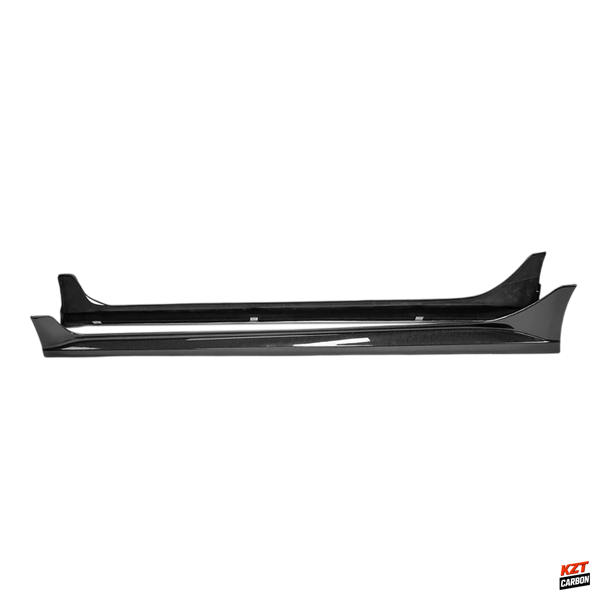 For Honda Civic Type R FL5 23-24 Carbon MUG Style Side Skirts Extensions Pair