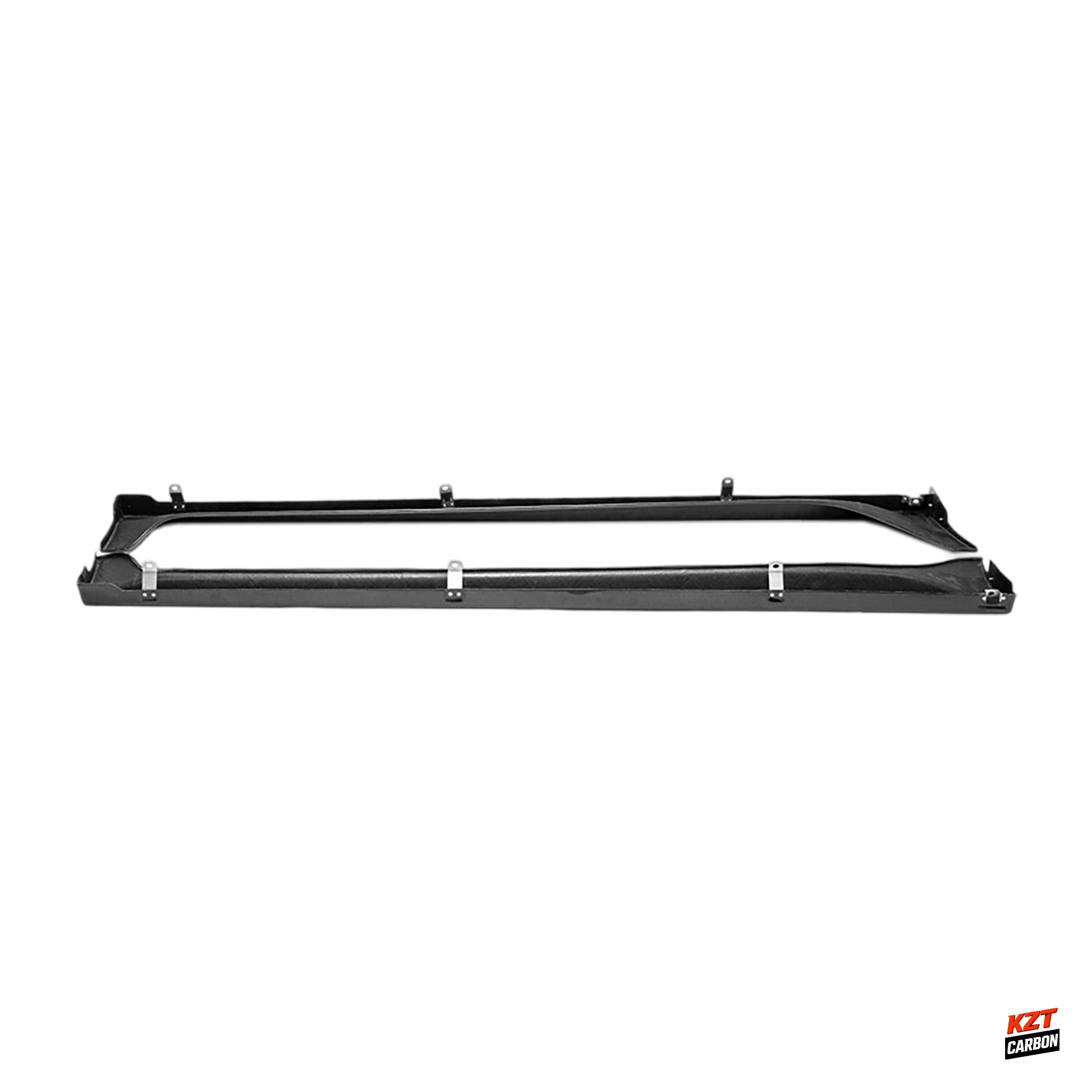 For Honda Civic Type R FL5 23-24 Carbon MUG Style Side Skirts Extensions Pair