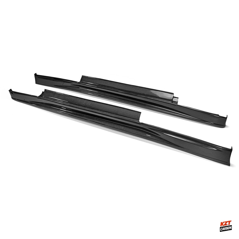 For Nissan GTR R35 (12-16 Only) NIS Style Carbon Fiber Unpaint Side Skirt Body Kit