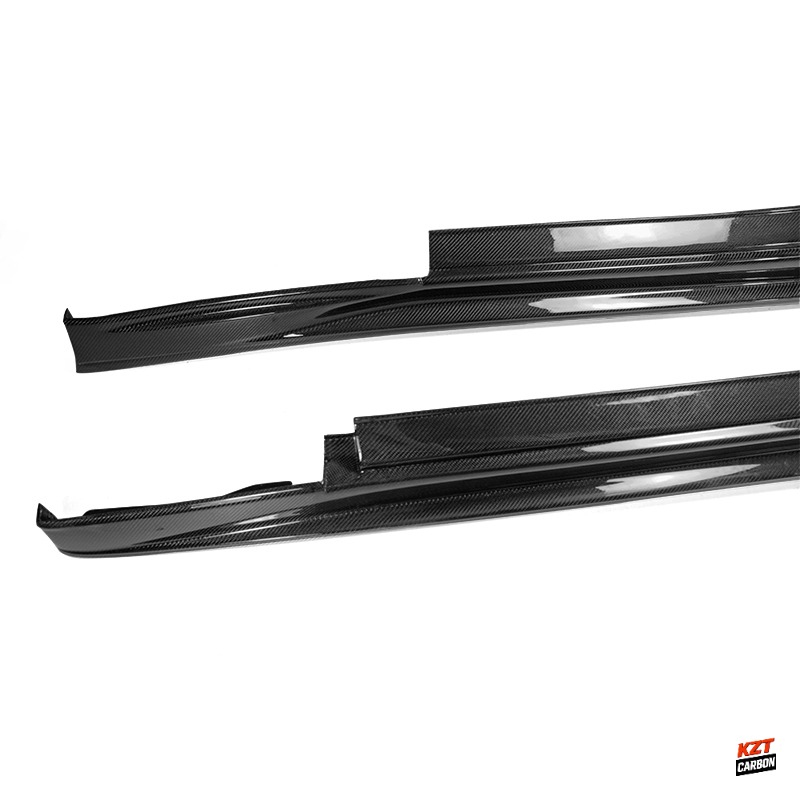 For Nissan GTR R35 (12-16 Only) NIS Style Carbon Fiber Unpaint Side Skirt Body Kit