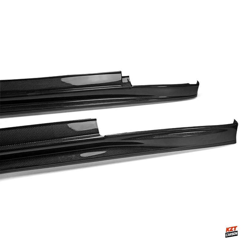 For Nissan GTR R35 (12-16 Only) NIS Style Carbon Fiber Unpaint Side Skirt Body Kit