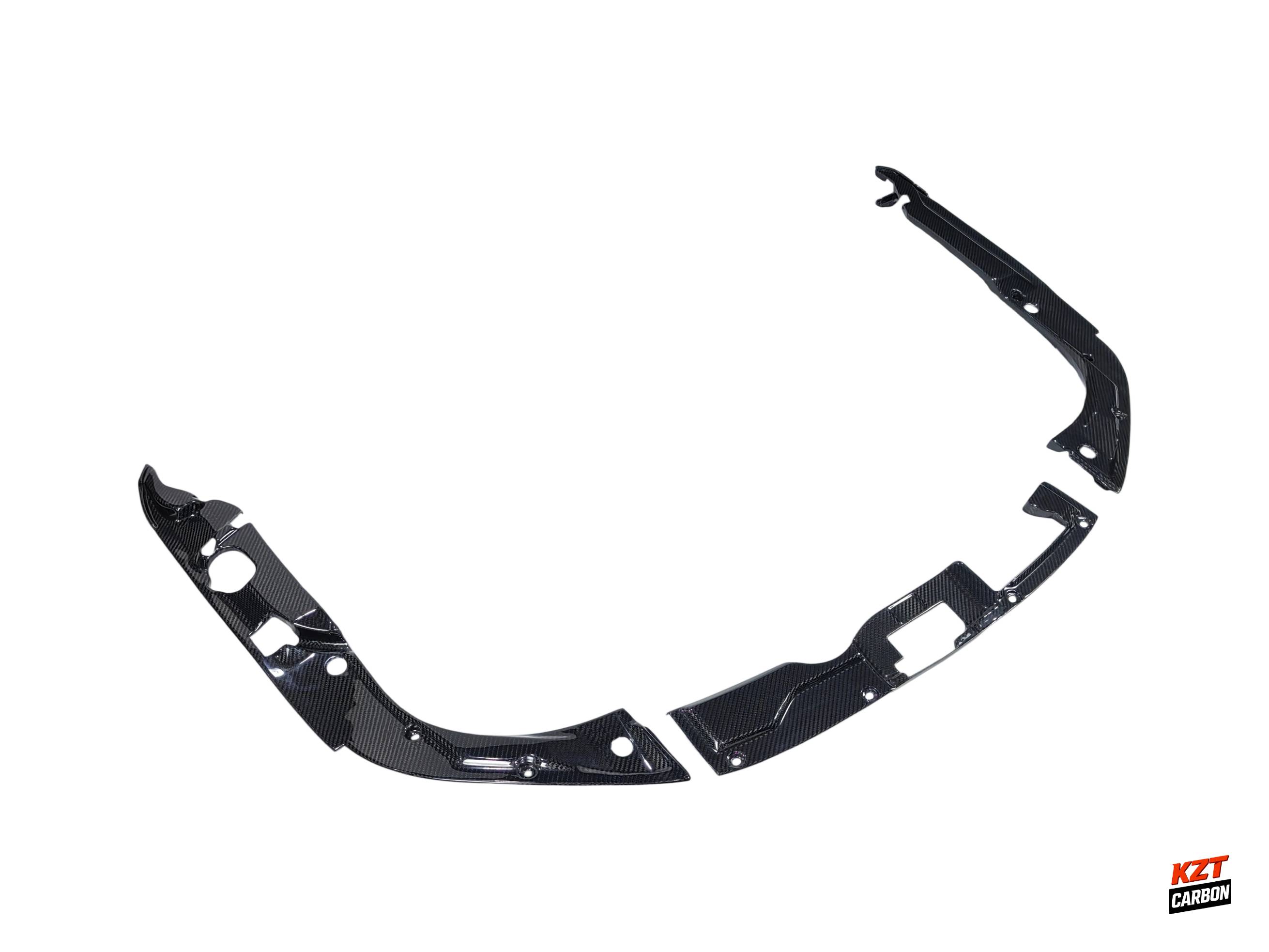 For Honda Civic Type R FL5 23-24 Dry Carbon OE Style Engine Cooling Slam Panel