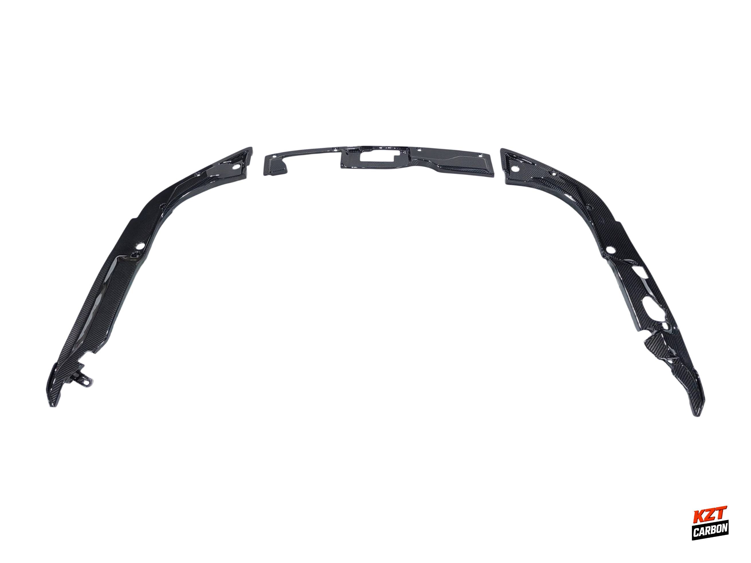 For Honda Civic Type R FL5 23-24 Dry Carbon OE Style Engine Cooling Slam Panel