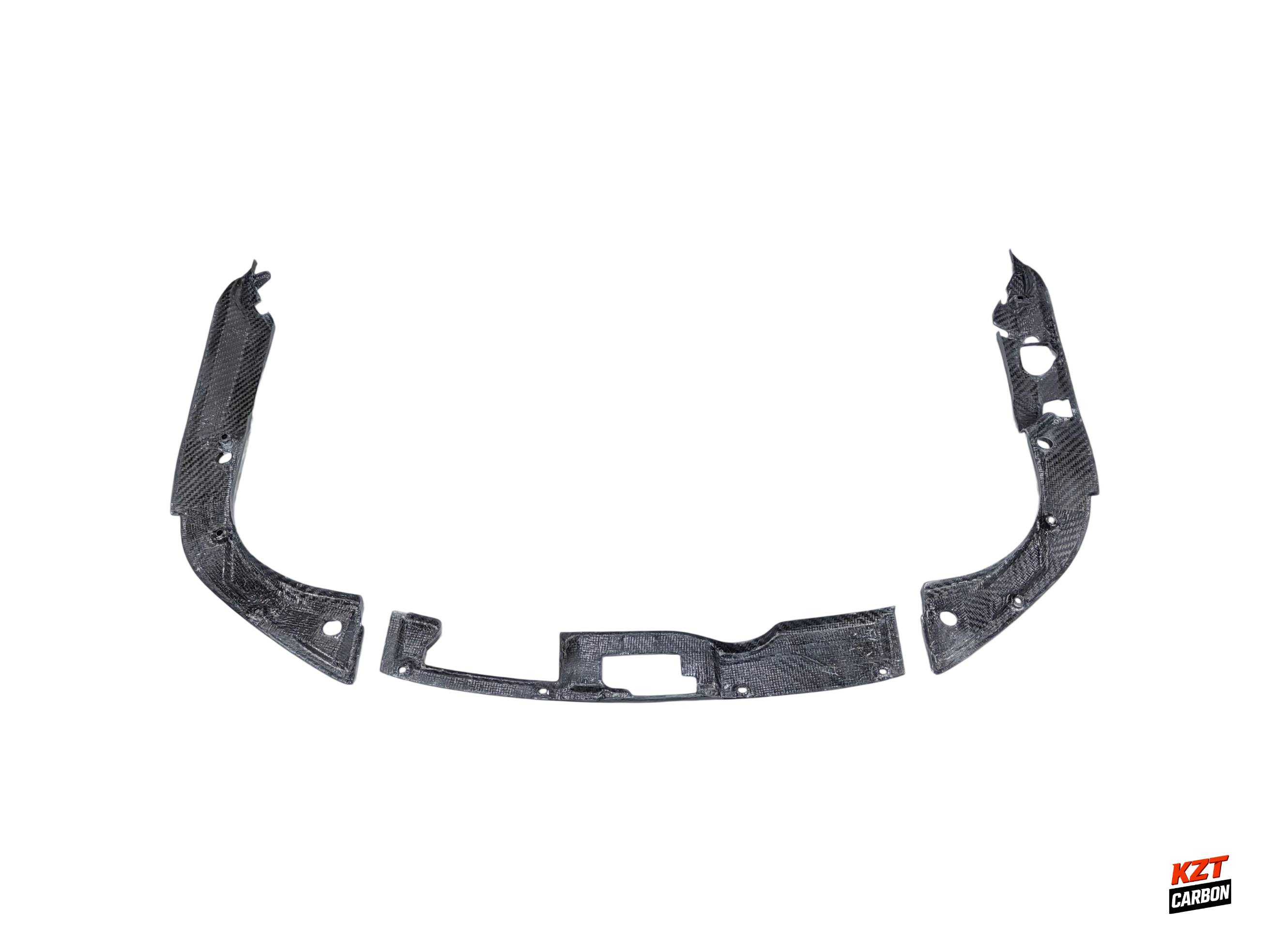 For Honda Civic Type R FL5 23-24 Dry Carbon OE Style Engine Cooling Slam Panel