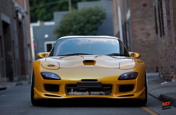 For Mazda RX-7 RX7 FD3S (RHD Only)Aero Style Fiberglass Mirror Cover Replacement