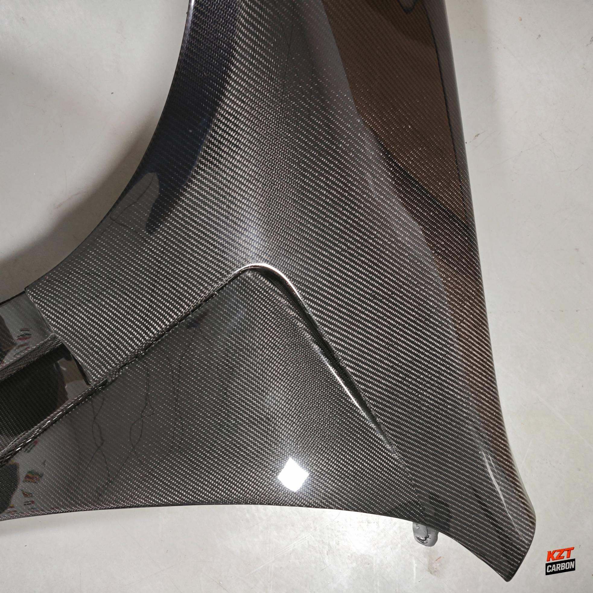 For Infiniti G37 Q40 4 Door Sedan 08-13 Carbon HT Style Vented Front Fender