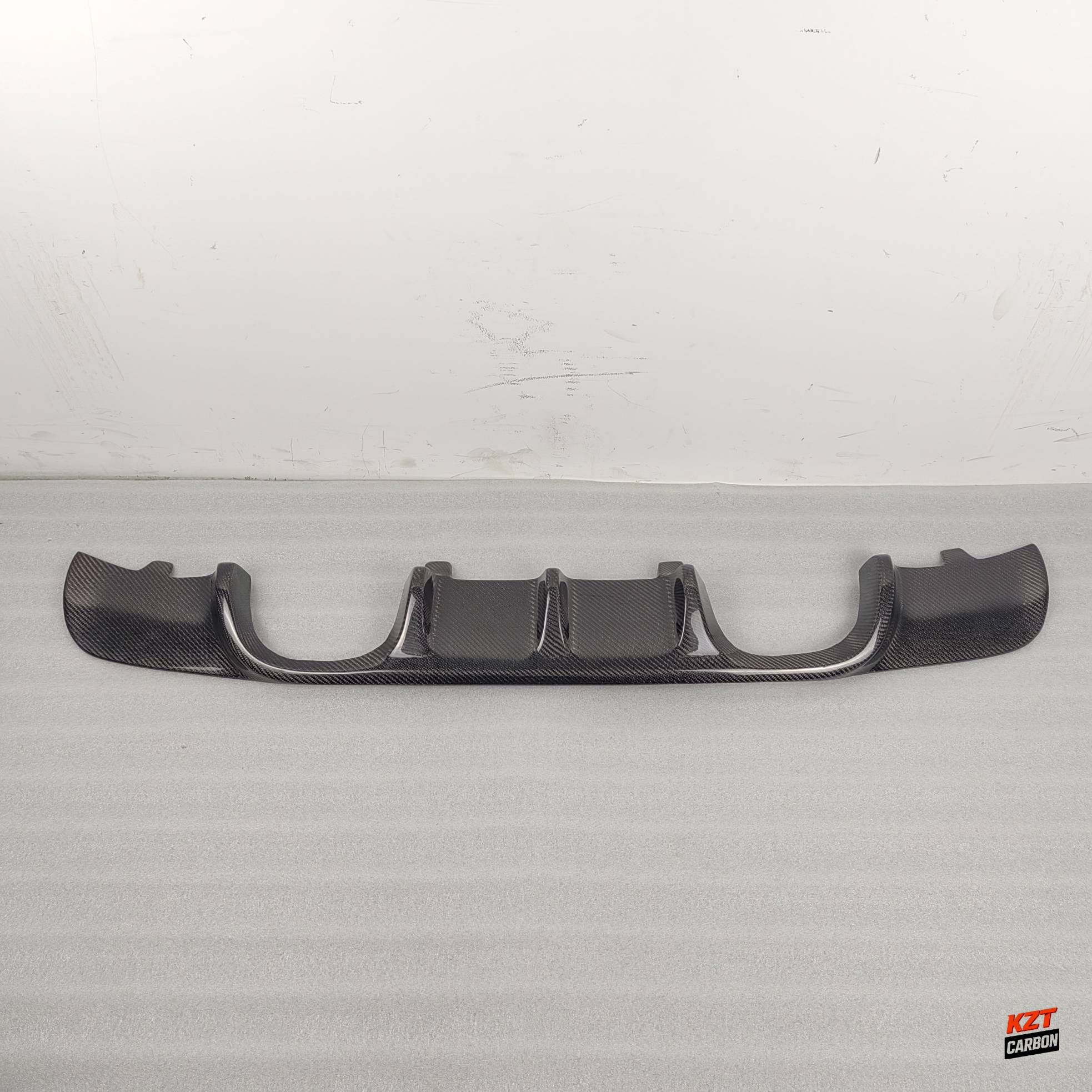 For BMW E90 Real M3 Only 07-13 Carbon Fiber V Style Rear Bumper Diffuser Lip