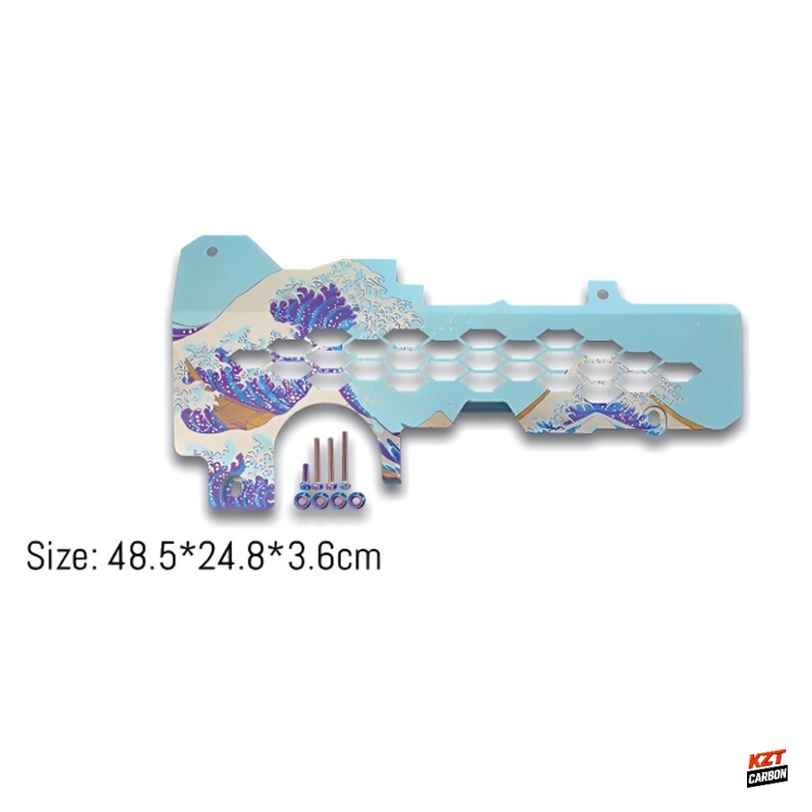 For Honda Civic Type R FL5 Hatchback 2023-24 Titanium KZB Engine Plug Cover