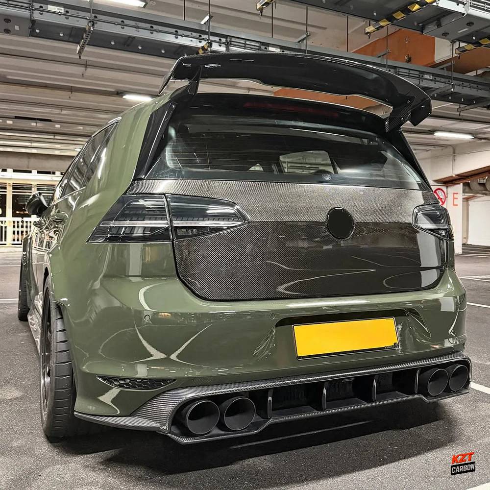 For VW Golf 7 TSI GTI R-LINE 2015-20 Carbon OE Style Rear Trunk Hatchback Body