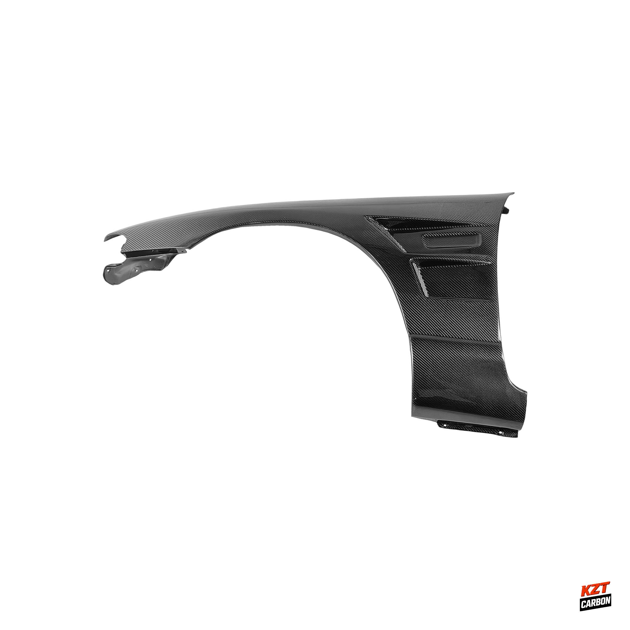 For Nissan Skyline R33 (GTS Only) Spec 1 BN-Style Carbon Fiber Front Fender Pair