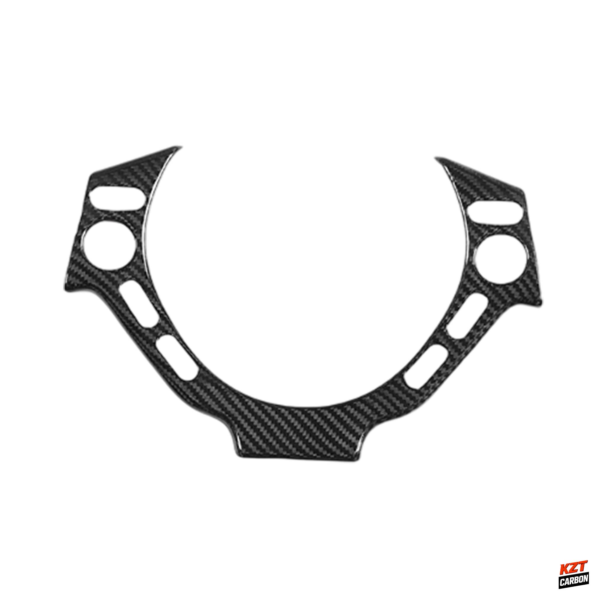 For Nissan GTR R35 CBA DBA 2007-16 Dry Carbon OE Steering Wheel Center Cover