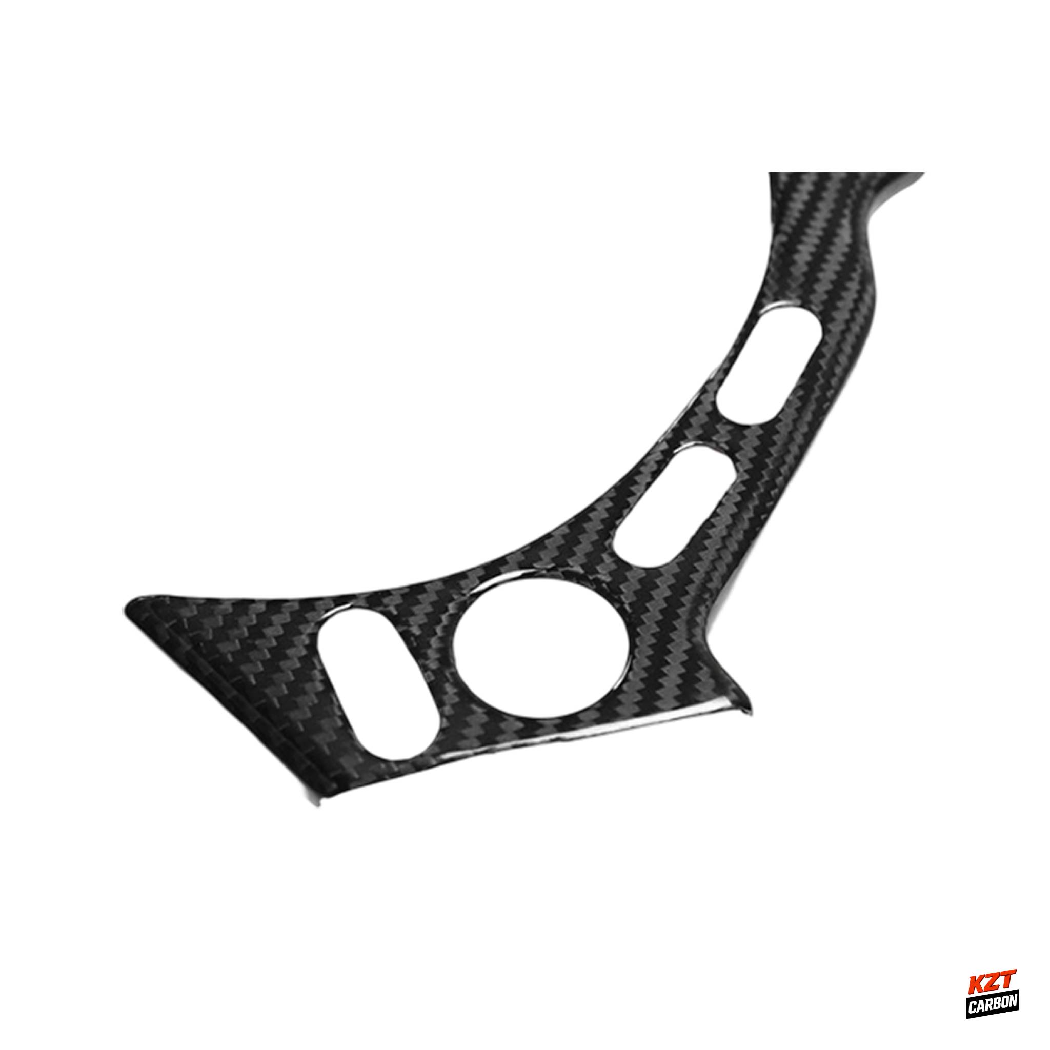 For Nissan GTR R35 CBA DBA 2007-16 Dry Carbon OE Steering Wheel Center Cover