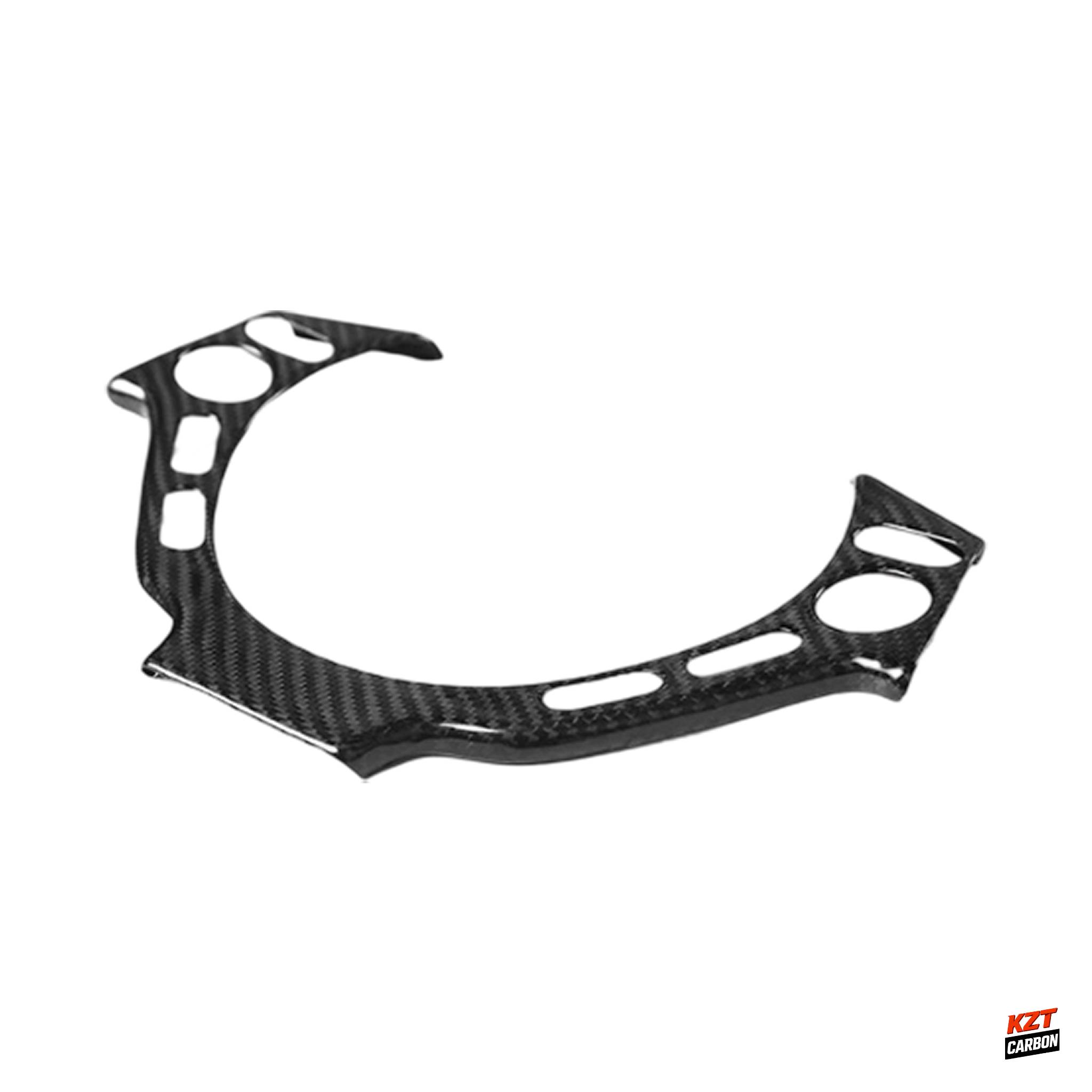 For Nissan GTR R35 CBA DBA 2007-16 Dry Carbon OE Steering Wheel Center Cover