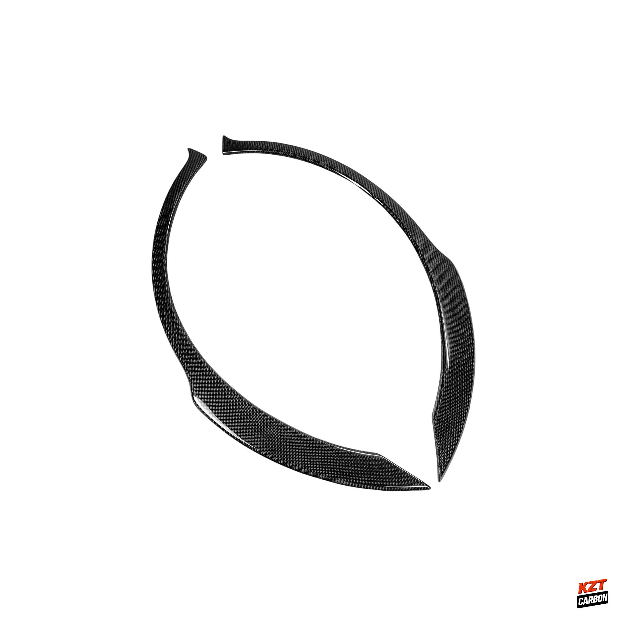 For Subaru Impreza GDA GDB GDC Gen 7-9 KZ Carbon Fiber Rear Wheel Arch (2pcs)